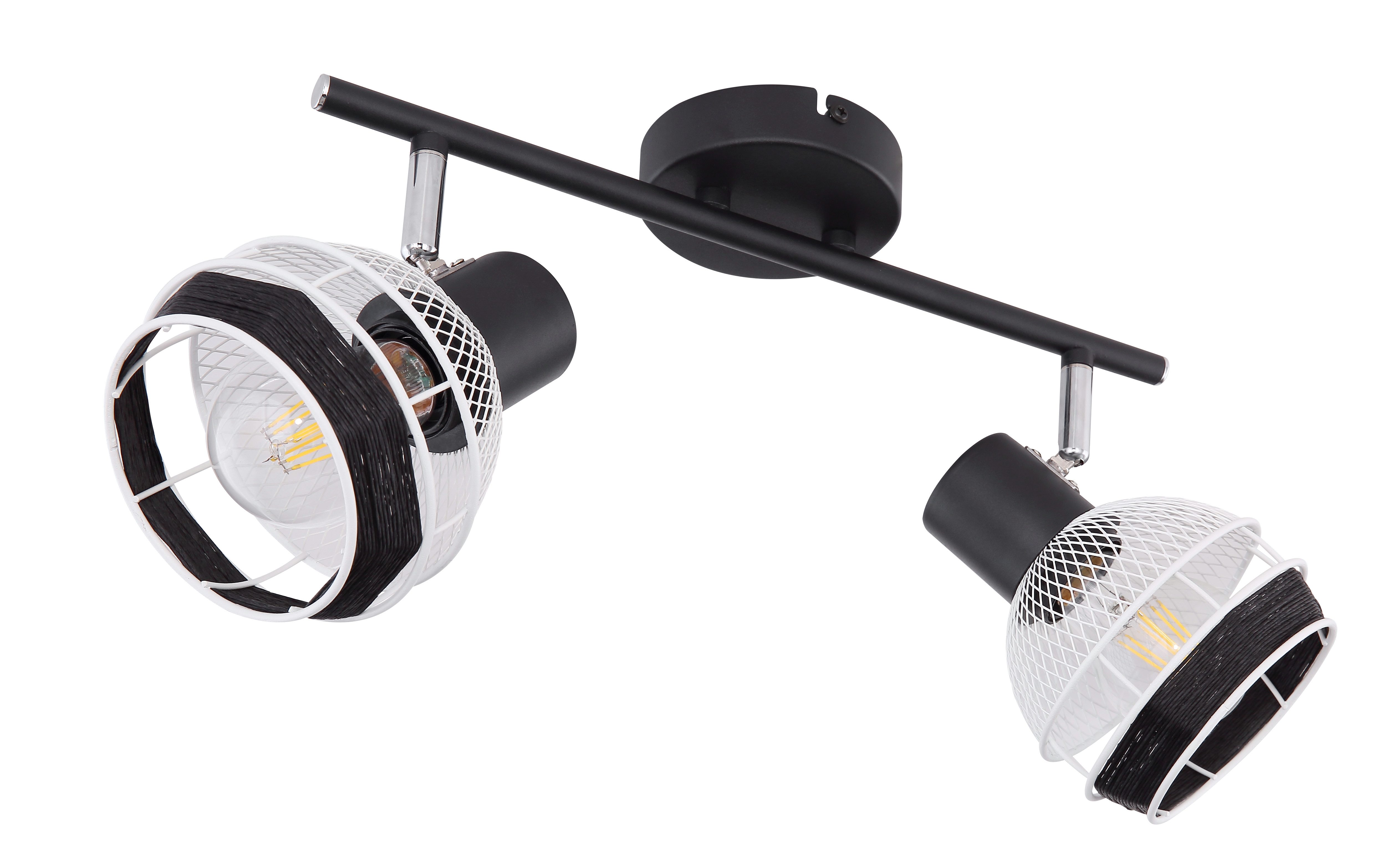 GLOBO LIGHTING Deckenstrahler GRIDDY, ohne Leuchtmittel, Spot Deckenspot Flur Schlafzimmer Wohnzimmer