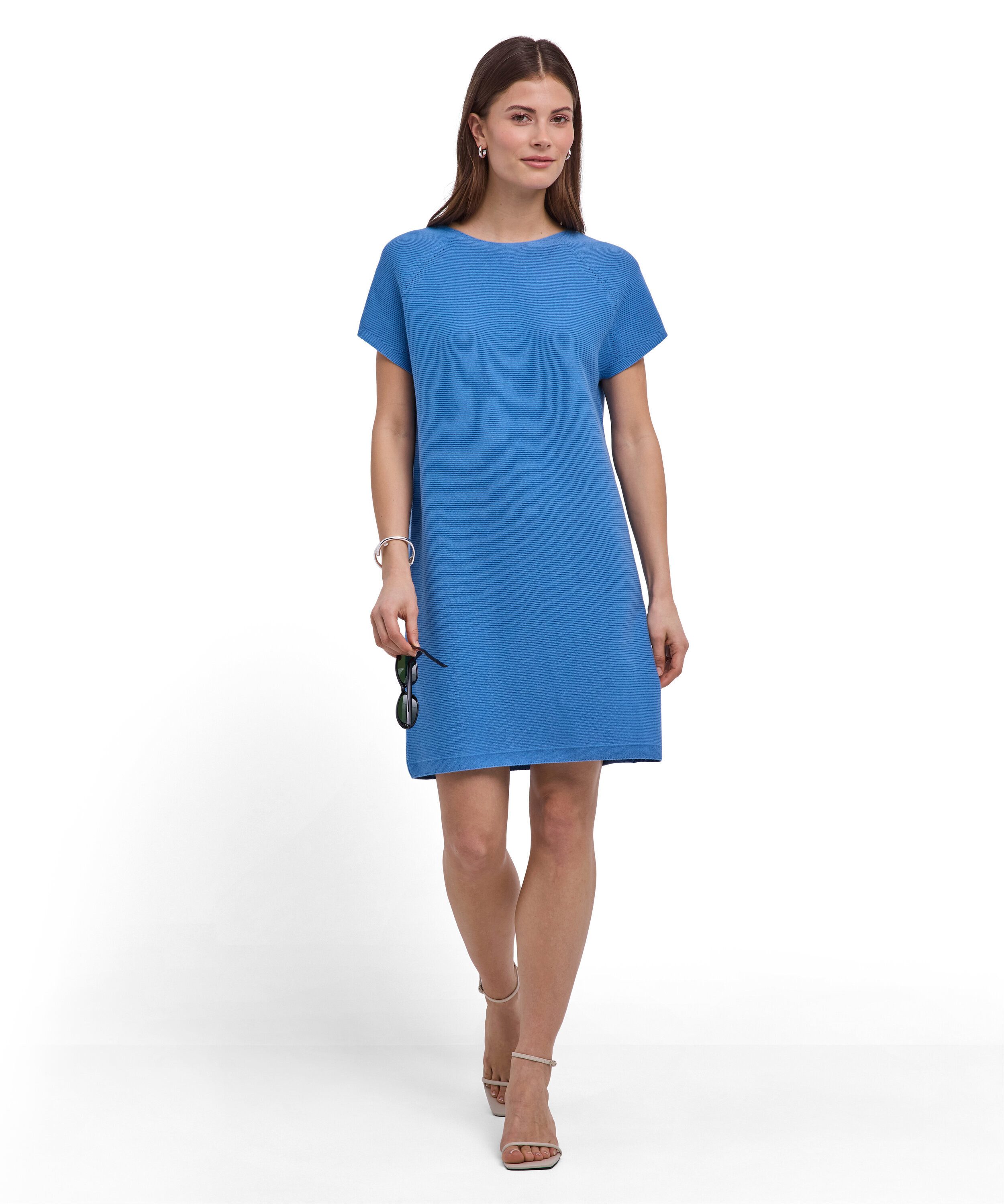 FALKE Strickkleid Cotton Knit Kleid mit Bio-Baumwolle (1-tlg) mit Bio-Baumwolle