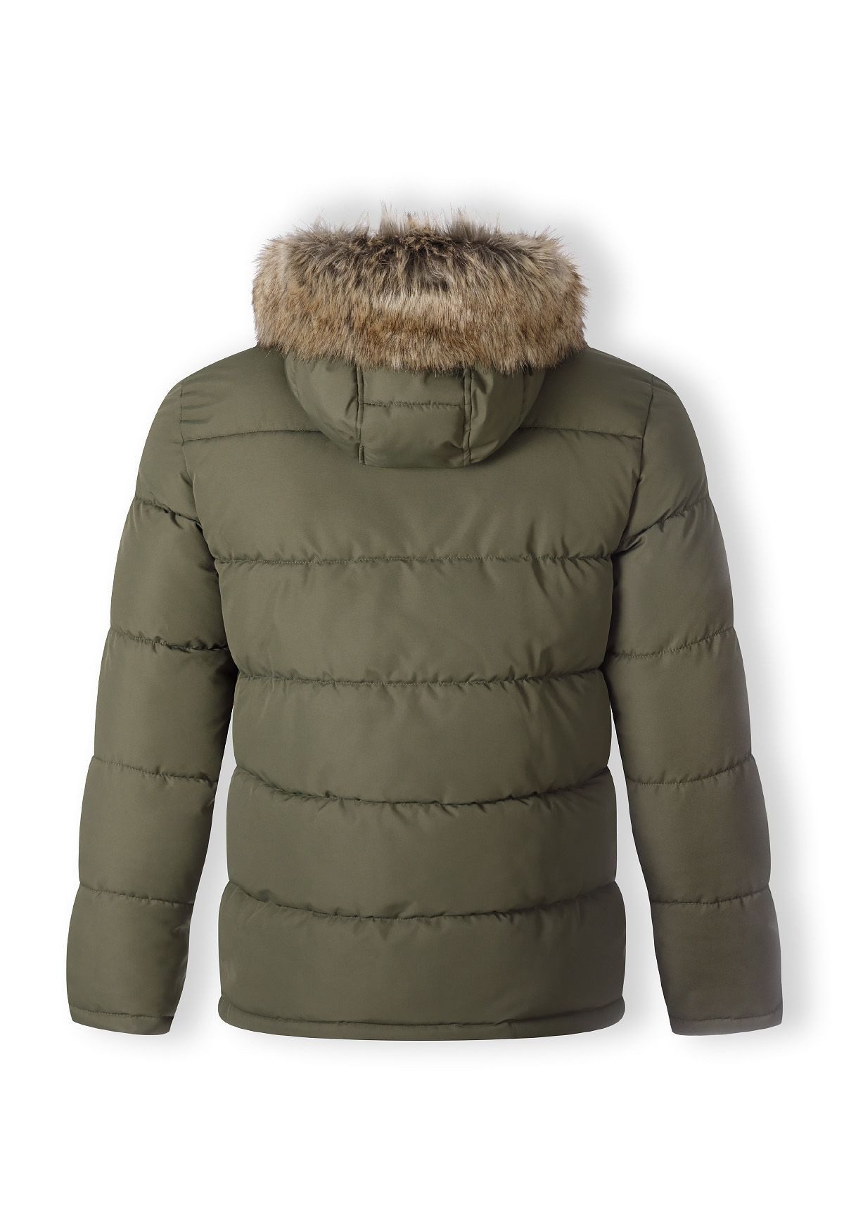 Respect Winterjacke Gefütterte Jacke mit Fellimitat (XS-XXL)