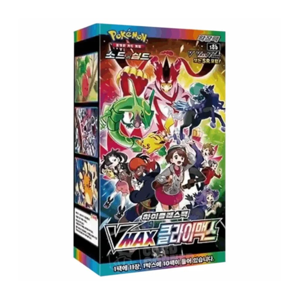 The Pokémon Company Sammelkarte Pokémon VMAX Climax Booster Display Koreanisch