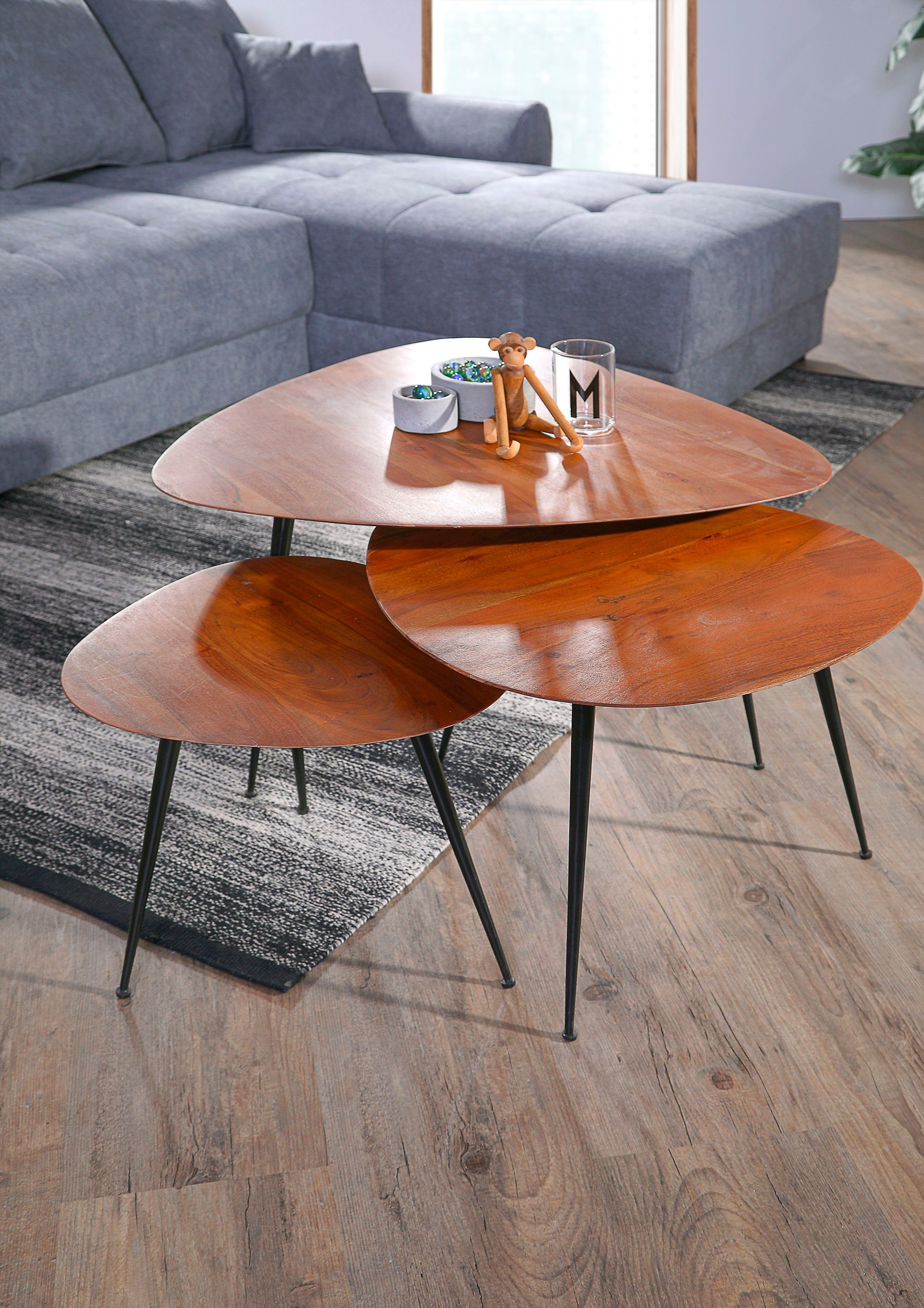 Gutmann Factory Beistelltisch Bloom (3-St)