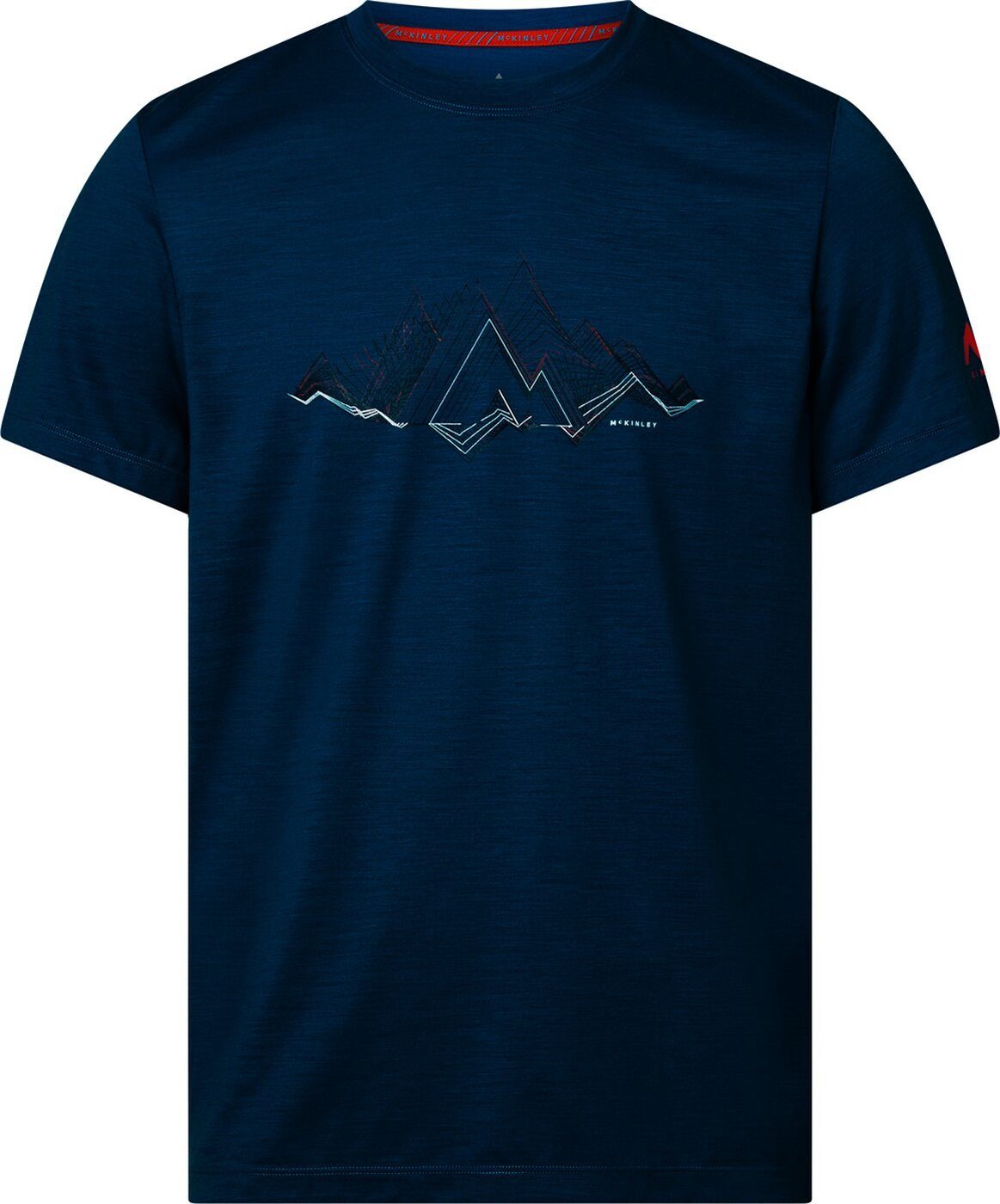 McKINLEY T-Shirt He.-T-Shirt Shay M BLUE PETROL