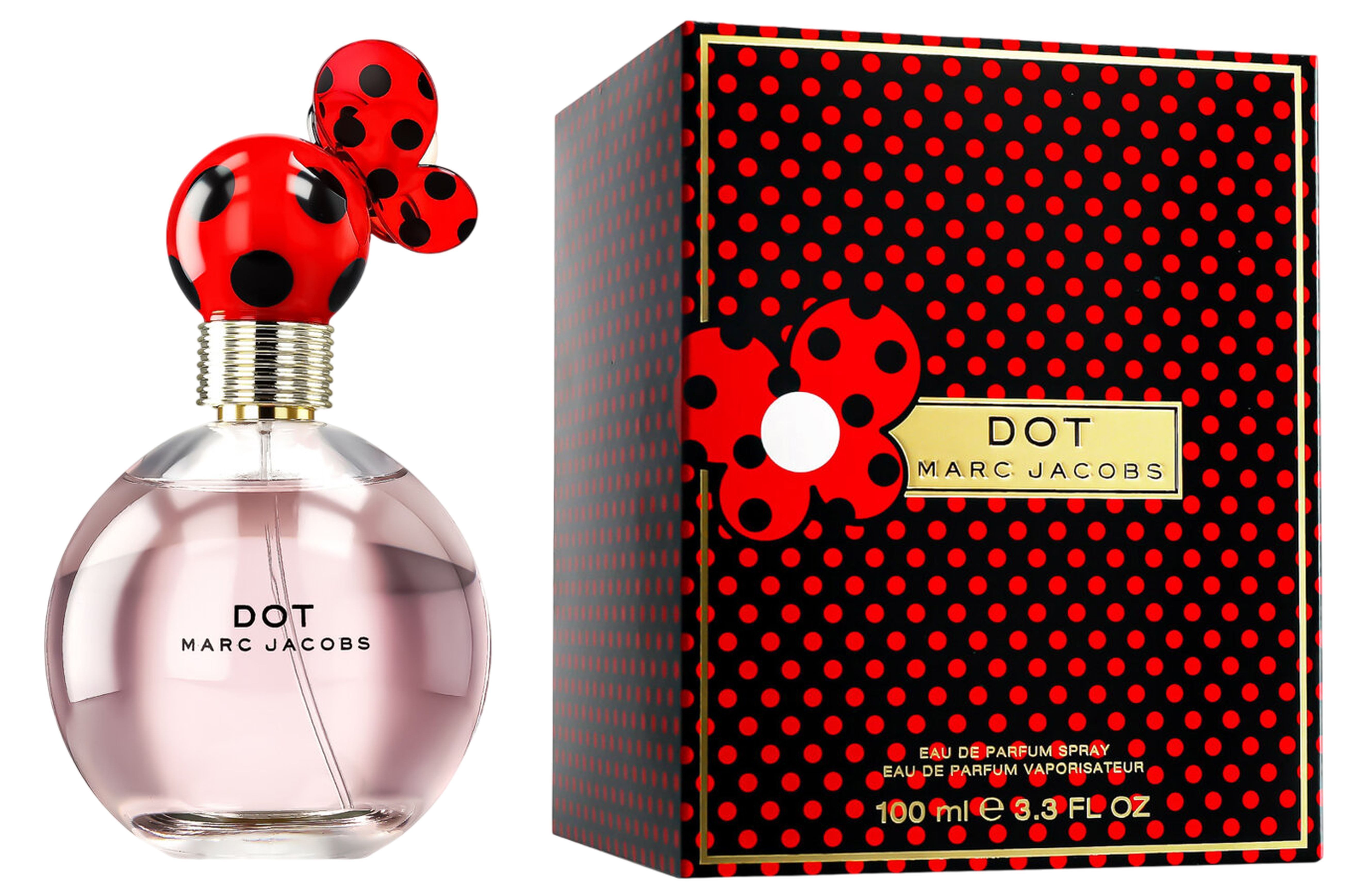 MARC JACOBS Eau de Parfum Dot EDP Damen Spray, Fruchtig-blumiger Duft mit Moschus, Jasmin, Rote Früchte und Kokosnuss