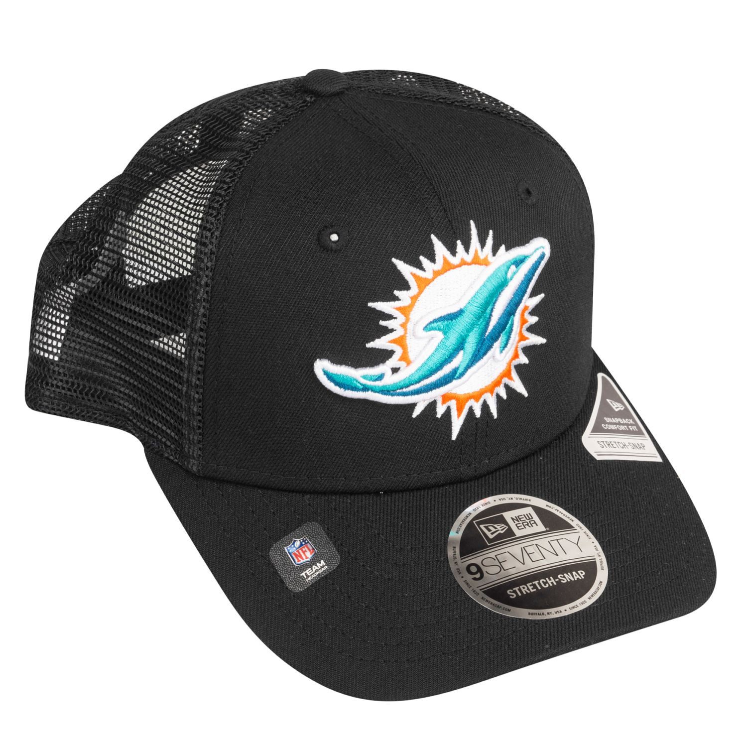 New Era Snapback Cap 9Seventy StretchSnap Trucker Miami Dolphins