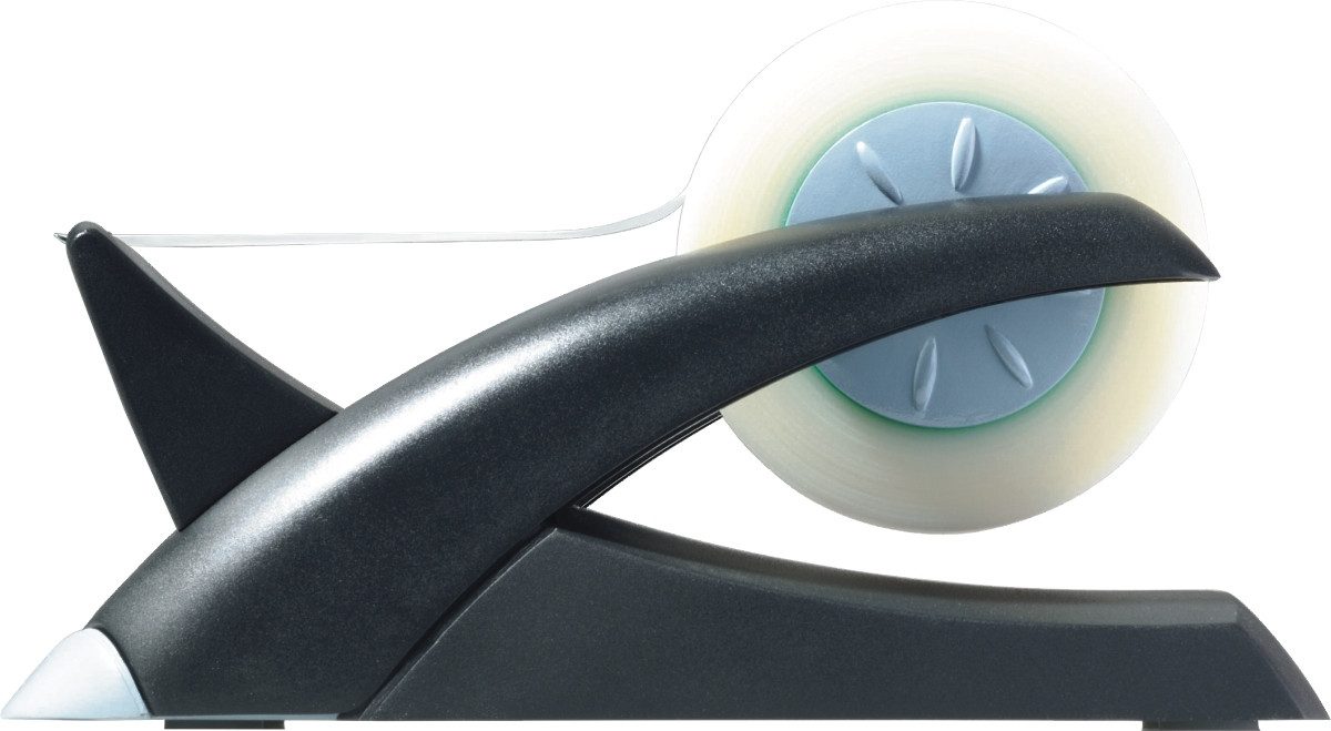 DURABLE Klebestreifen Tischabroller Tape Dispenser schwarz