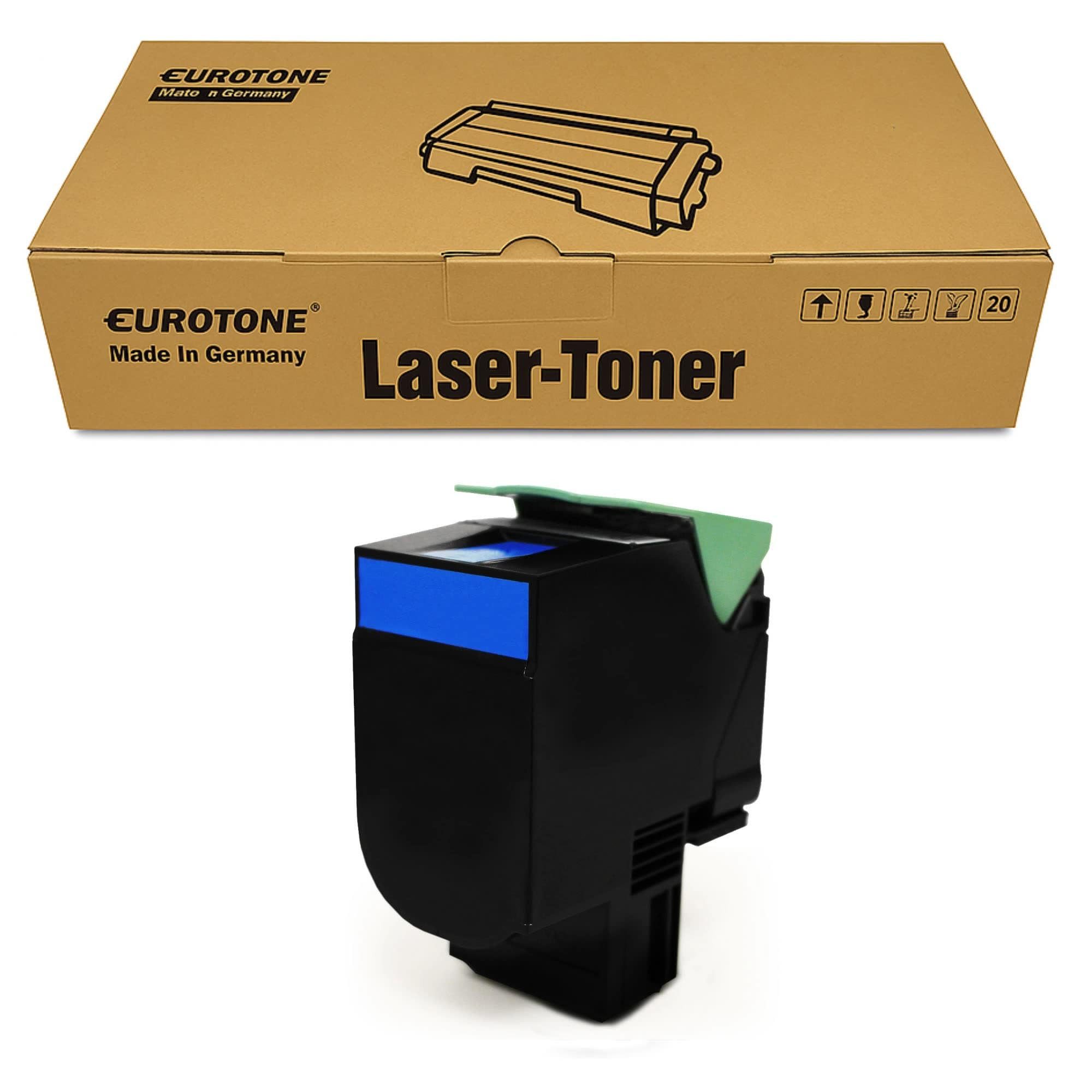 Eurotone Tonerkartusche XXL Toner kompatibel für Lexmark CX310 CX410 CX510 ersetzt 80C2SC0…, (Einzelpack, 1-St), Kompatibel, sofort einsatzbereit
