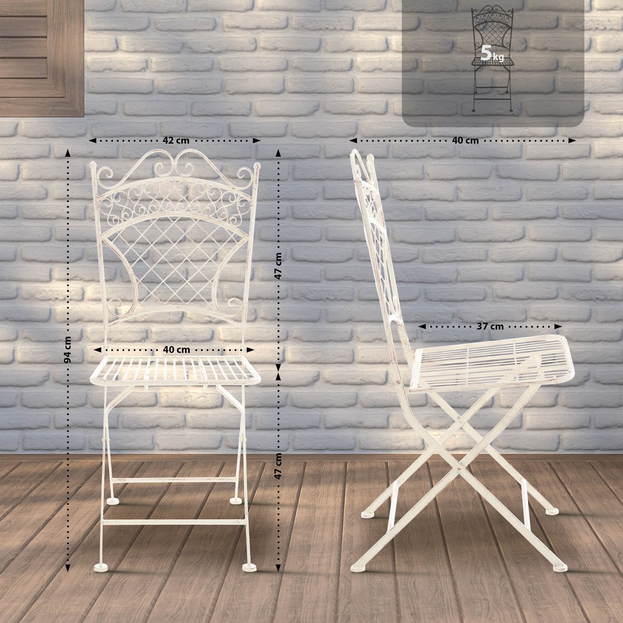 CLP Gartenstuhl Adelar Eisen, klappbar günstig online kaufen
