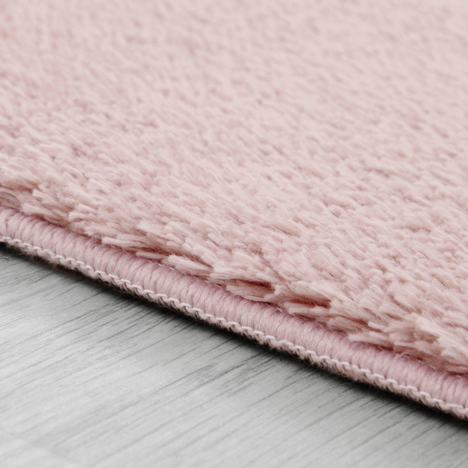 Uni-Farben, rosé Paco Home, 22 Cadiz erhältlich Läufer weich, Teppich 630, mm, auch rechteckig, Höhe: als besonders waschbar,