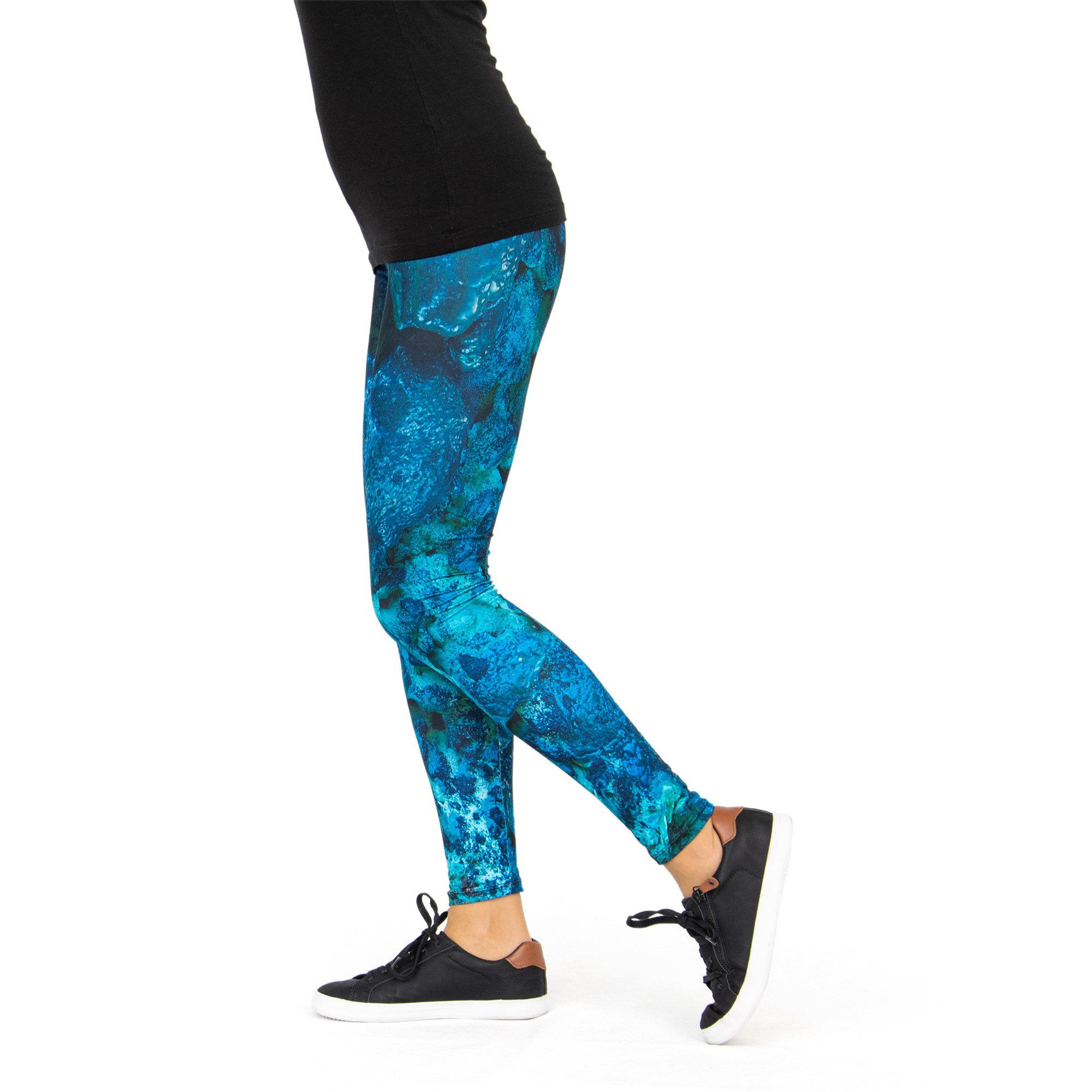 cosey Leggings Motiv-Leggings (Einheitsgröße) - Design Tiefenrausch (auffäl günstig online kaufen