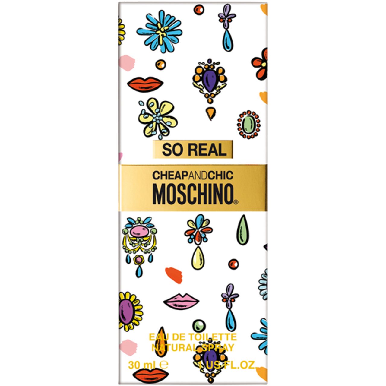 Moschino Eau de Toilette Cheap and Chic So Real Eau de Toilette, Damenduft, Floral Fruity