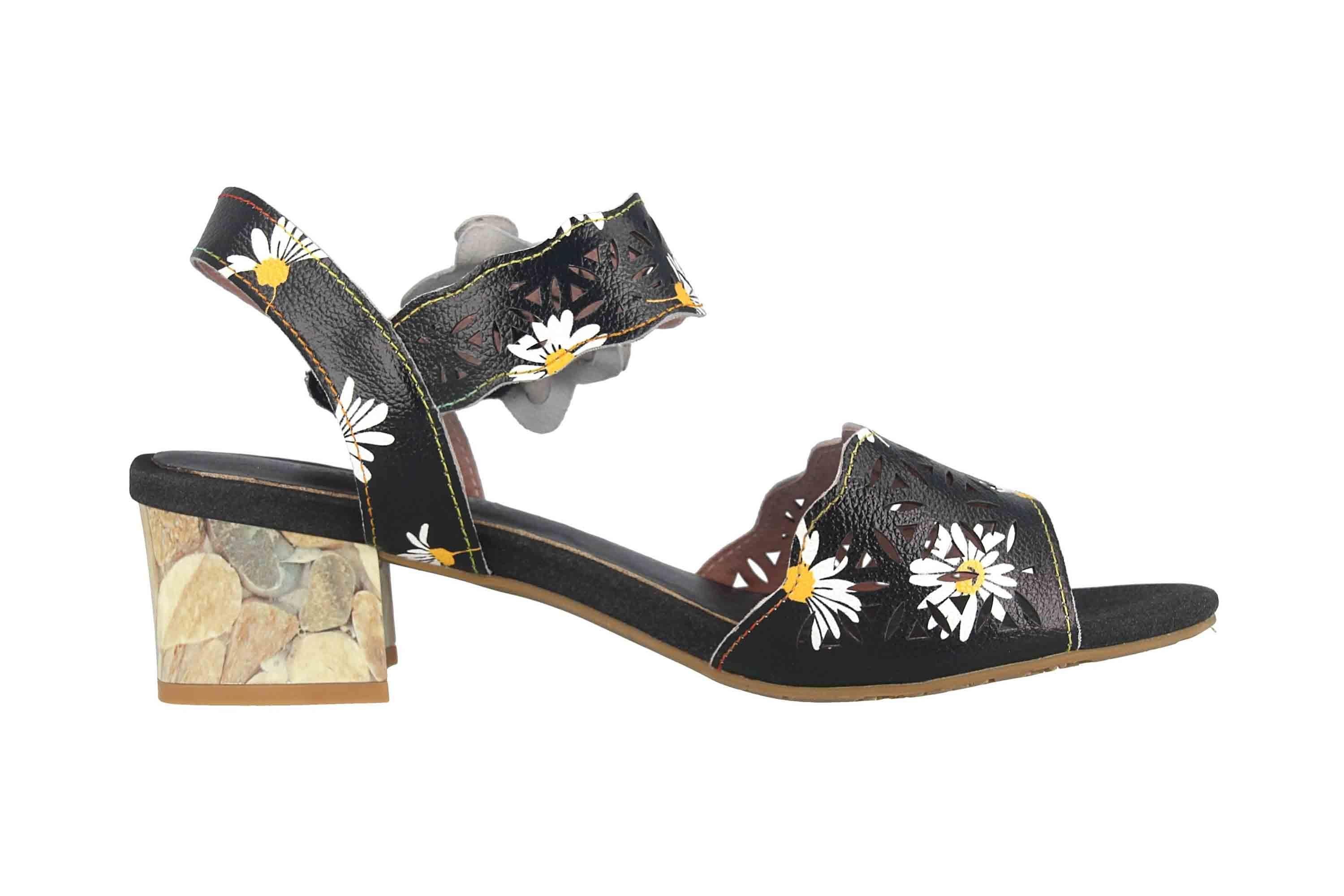 LAURA VITA Hucbio 121 Noir Sandale
