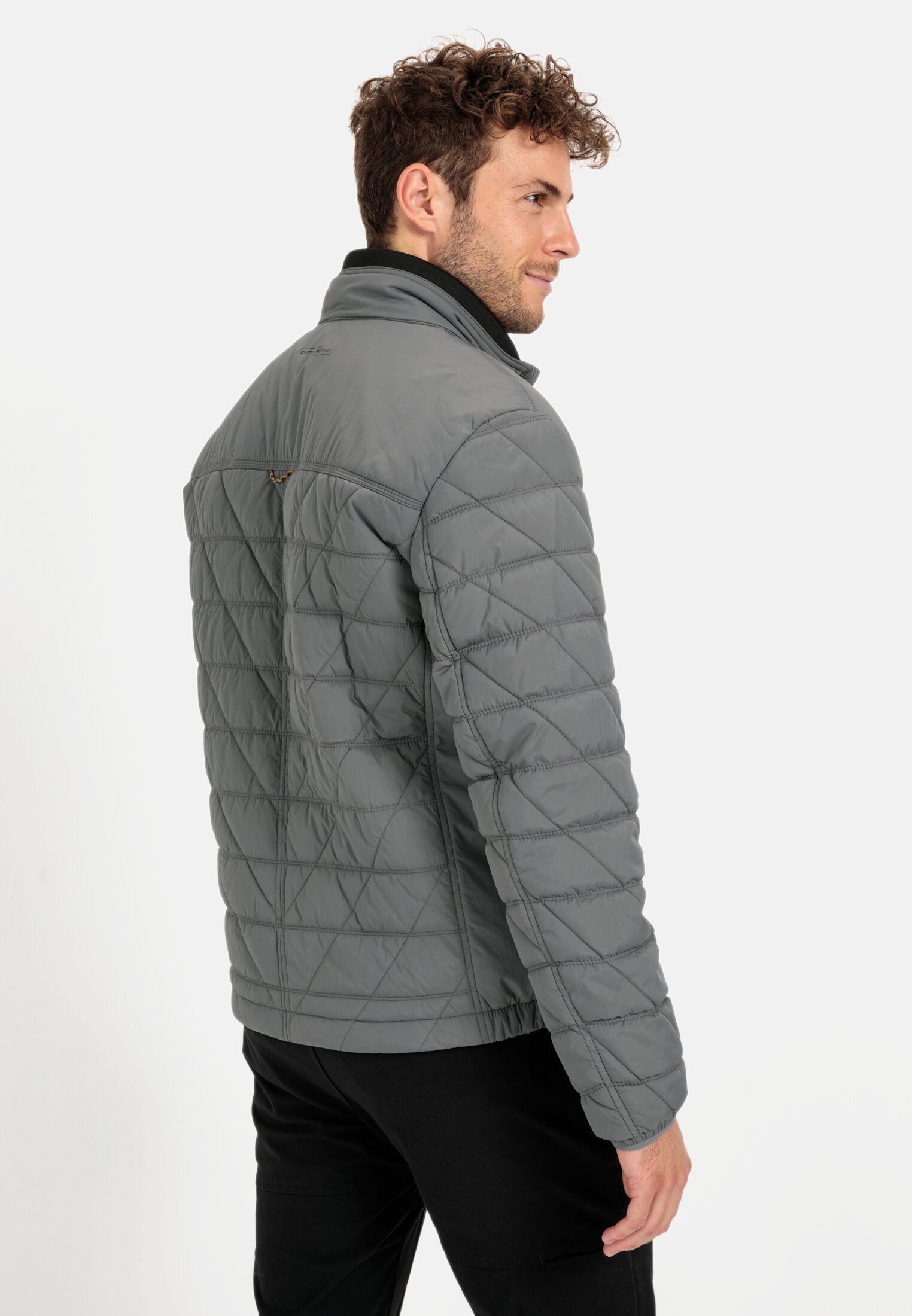 camel active Blouson mit Stehkragen Logostickerei günstig online kaufen