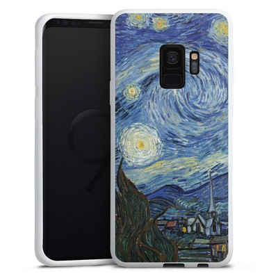DeinDesign Handyhülle »Kunst Vincent Van Gogh The Starry Night The Starry Night«, Samsung Galaxy S9 Silikon Hülle Bumper Case Handy Schutzhülle