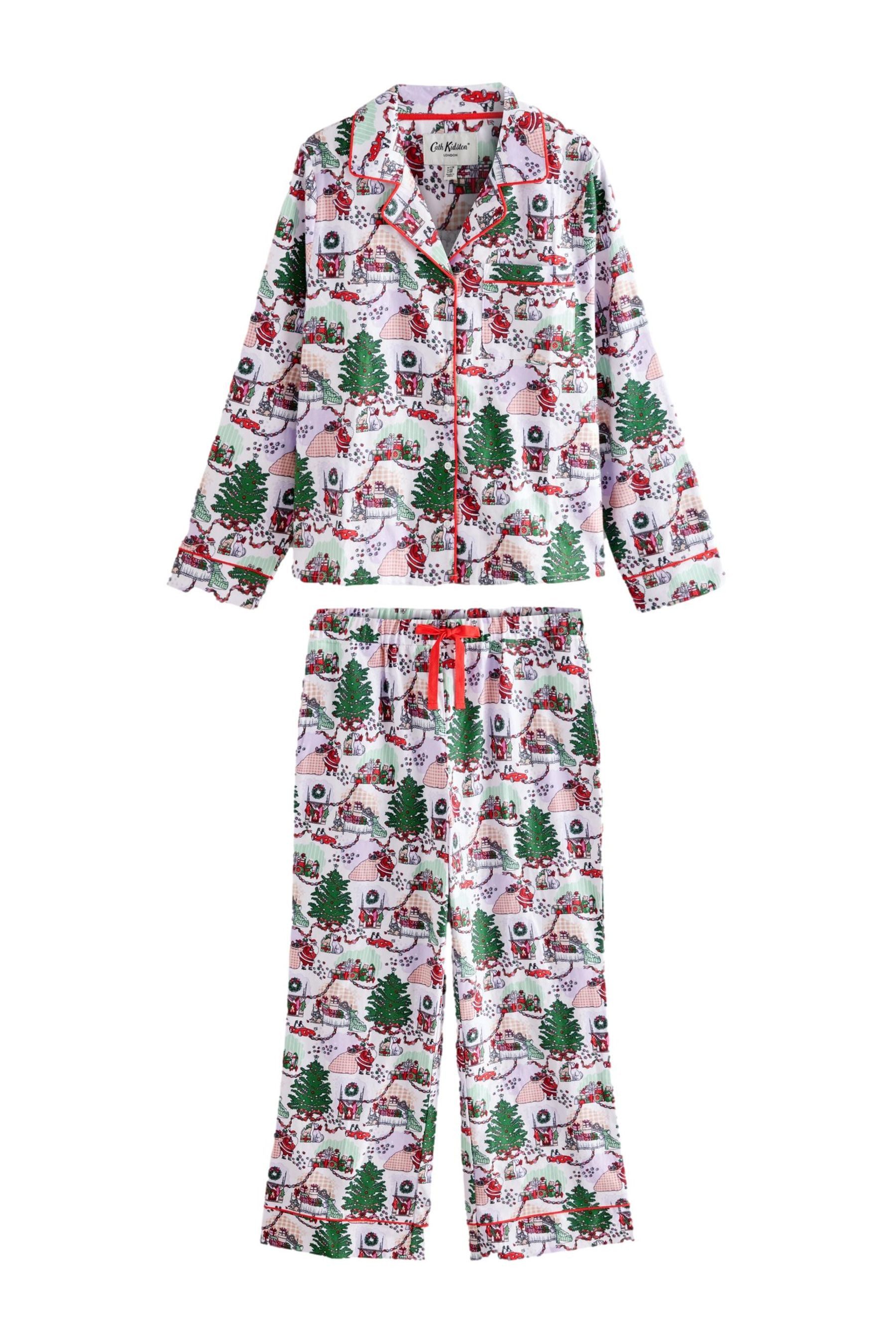 Cath Kidston Pyjama Cath Kidstn geknöpfter Schlafanzug (2 tlg)