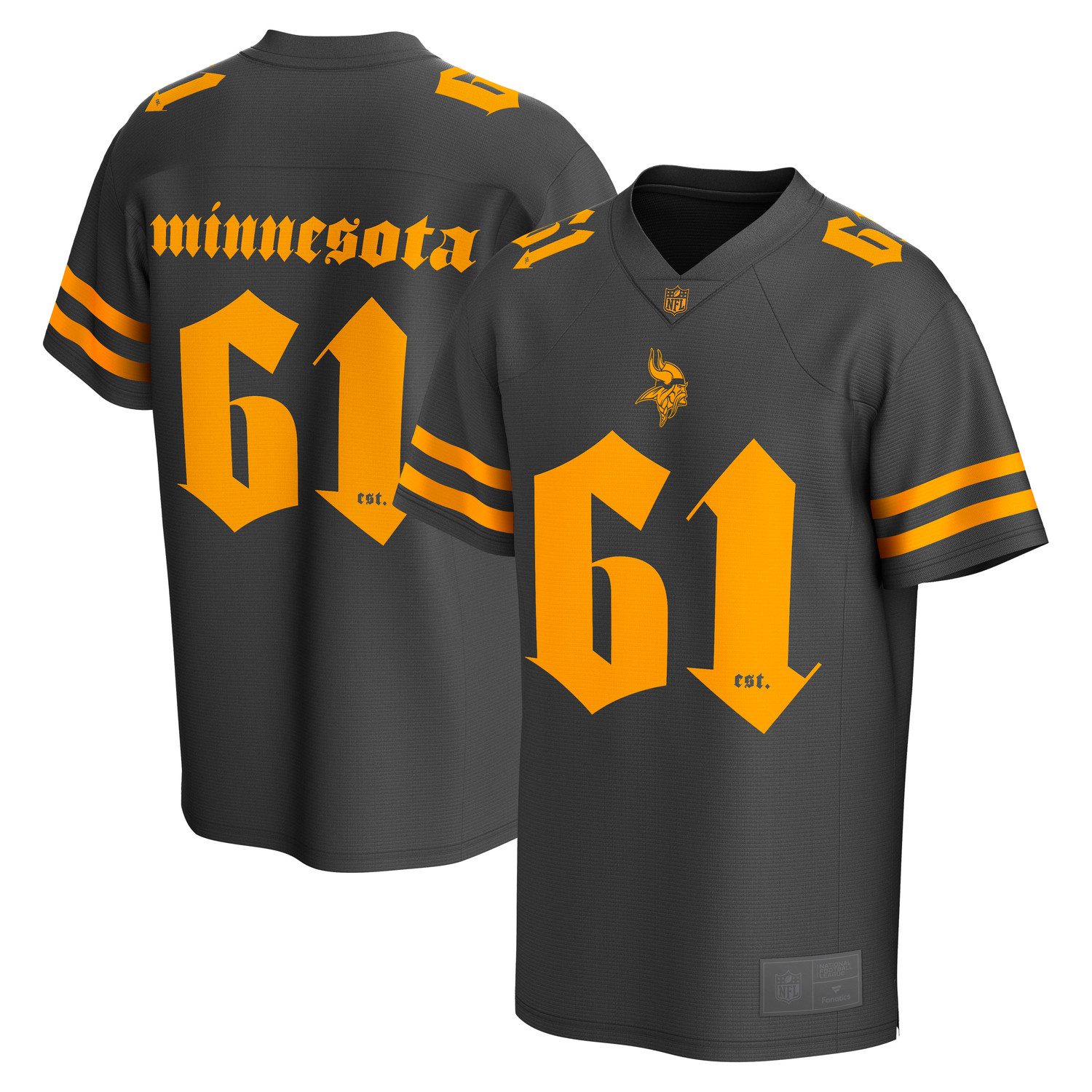 Footballtrikot Fanatics Trikot Minnesota Vikings NFL GOTHIC Foundation Top