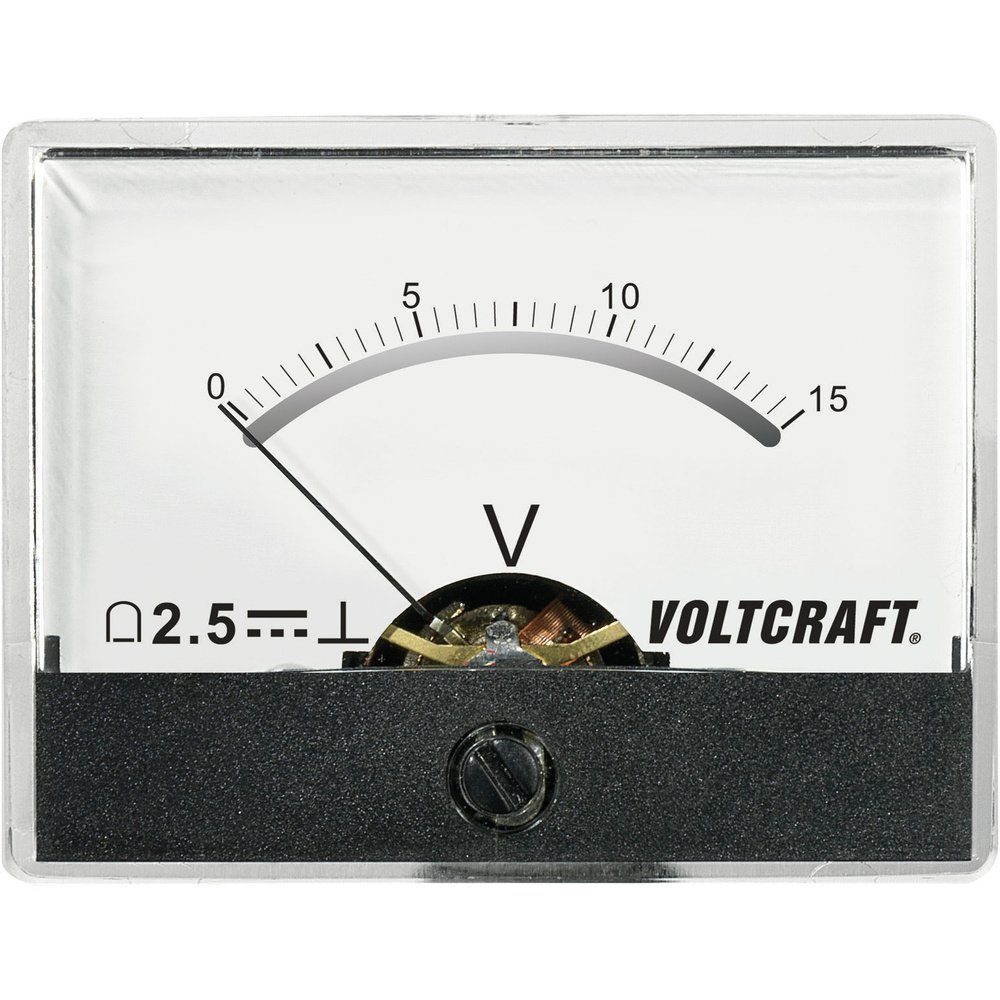 VOLTCRAFT Anzeigegerät VOLTCRAFT AM-60X46/15V/DC AM-60X46/15V/DC Einbau-Messgerät AM-60X46/15, AM-60X46/15V/DC