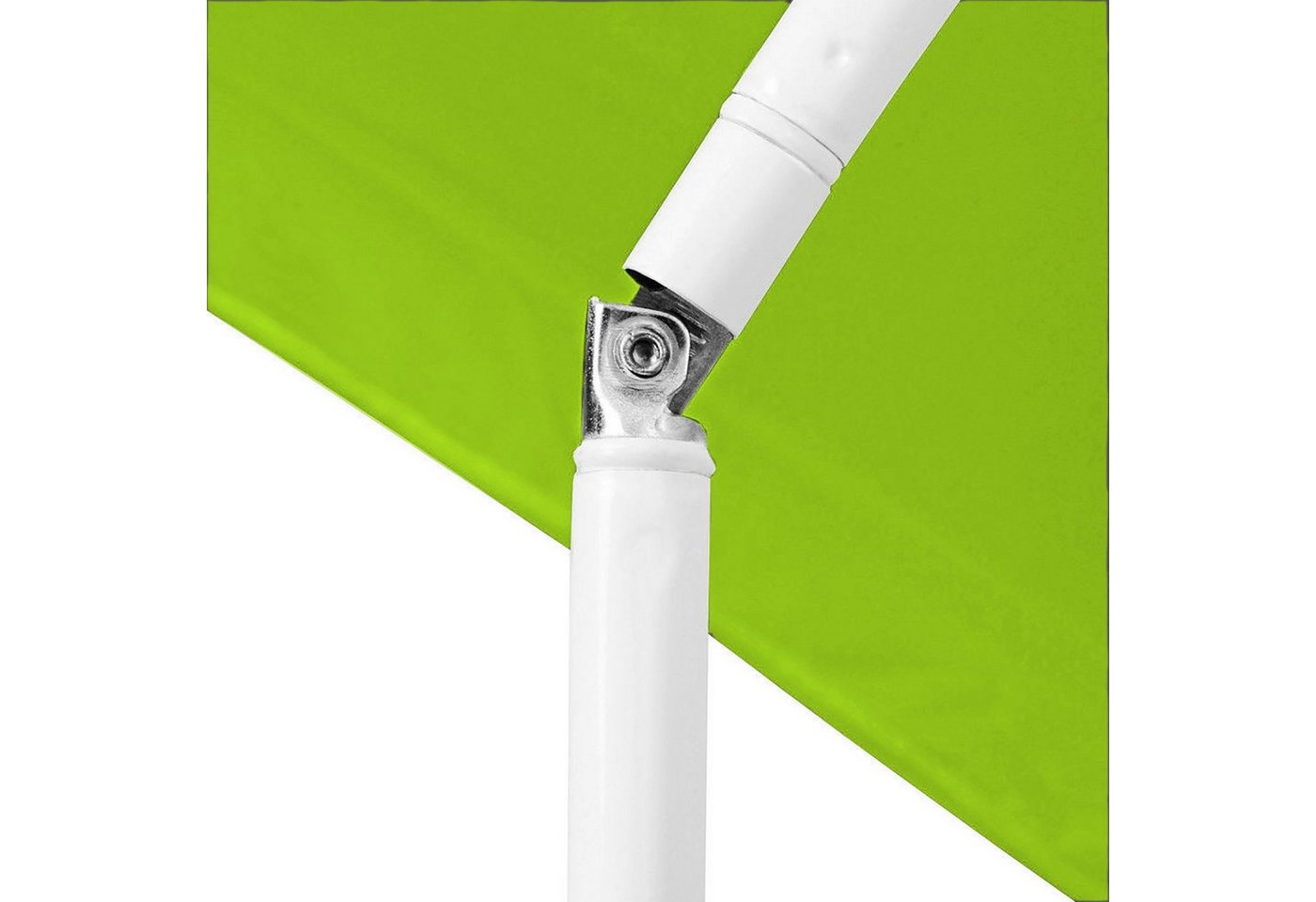 Thumbnail - Mojawo Ampelschirm Sonnenschirm rund Ø1,80m lime grün Polyester knickbar UV Schutz