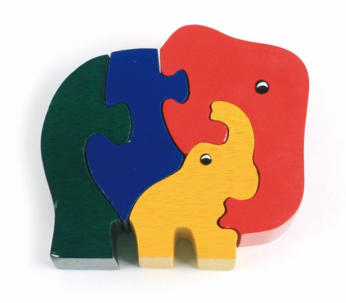 El Puente Puzzle Puzzle "Elefanten", Handmade, Puzzleteile, Handmade