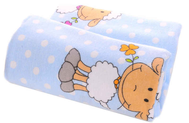 Betttuch Baby Wickeltuch Tuch Spucktuch groß 78 x 120cm Babytuch, La Bortini