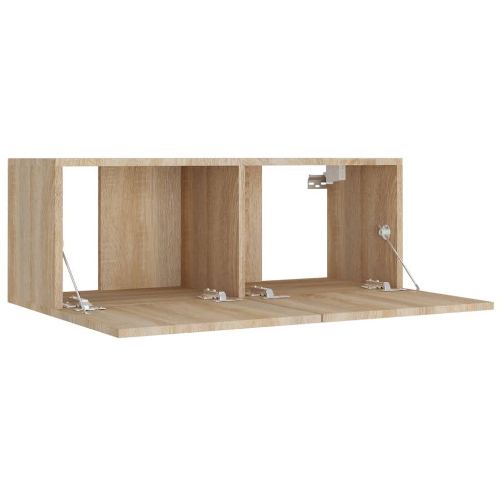 (5-St) 5-tlg. TV-Schrank-Set vidaXL Sonoma TV-Schrank Eiche Sonoma-Eiche Holzwerkstoff