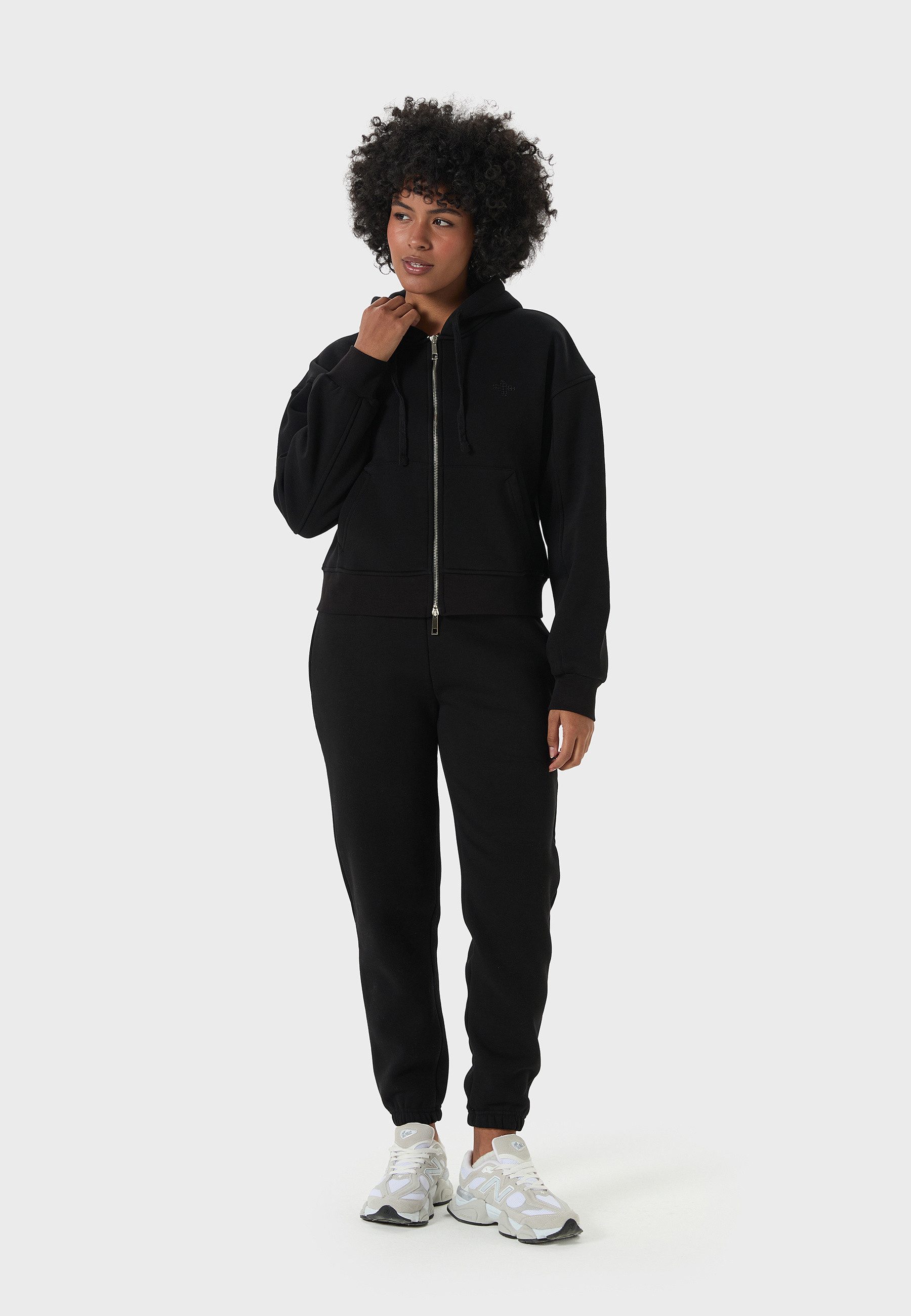Tom Barron Freizeitanzug Oversize Zipper Relaxed Tracksuit