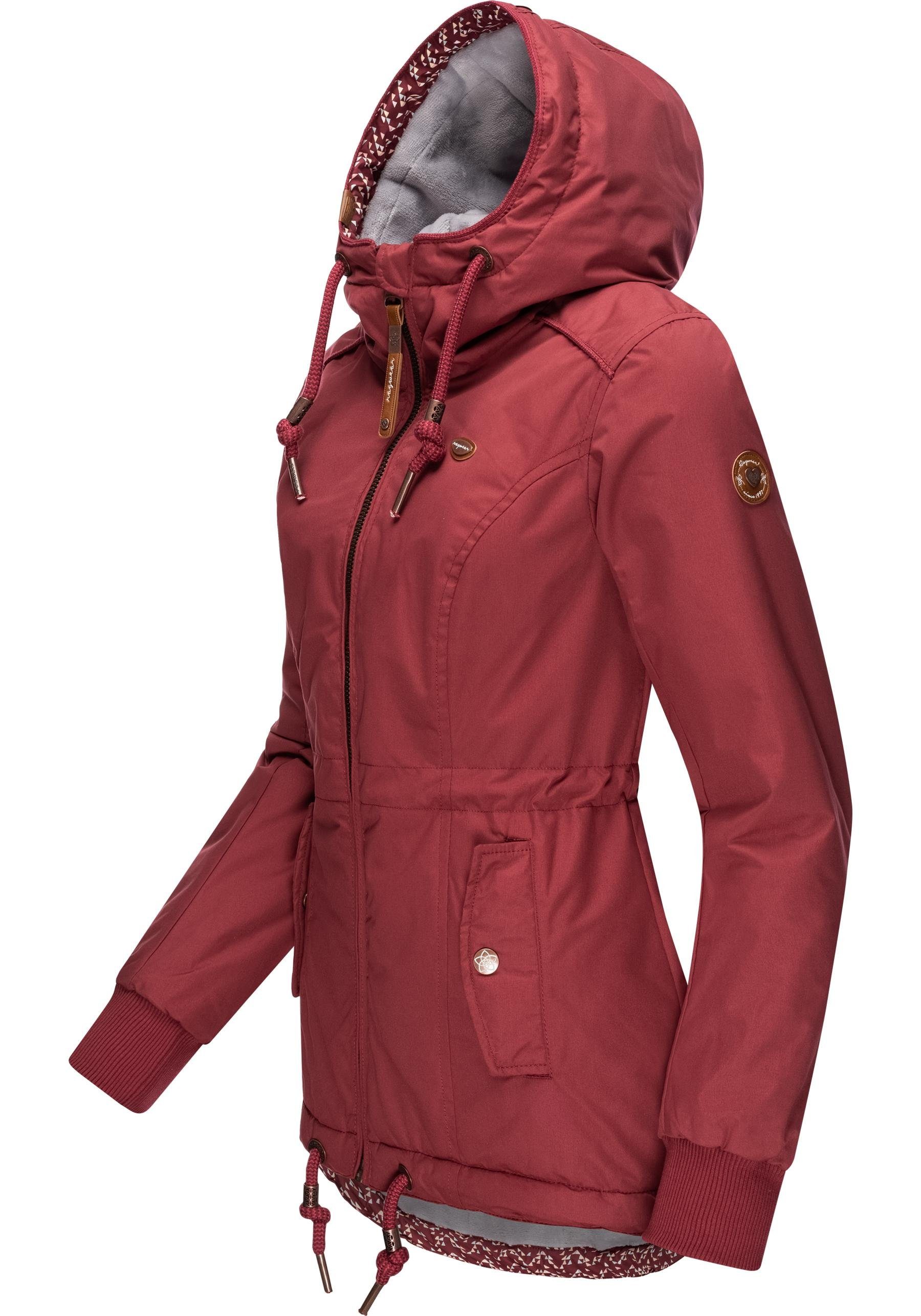Ragwear Winterjacke "YM-Danka" mit Kapuze stylische Winter Outdoorjacke mit günstig online kaufen