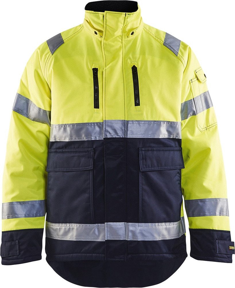 Blåkläder Warnschutz-Shirt High Vis Winterjacke