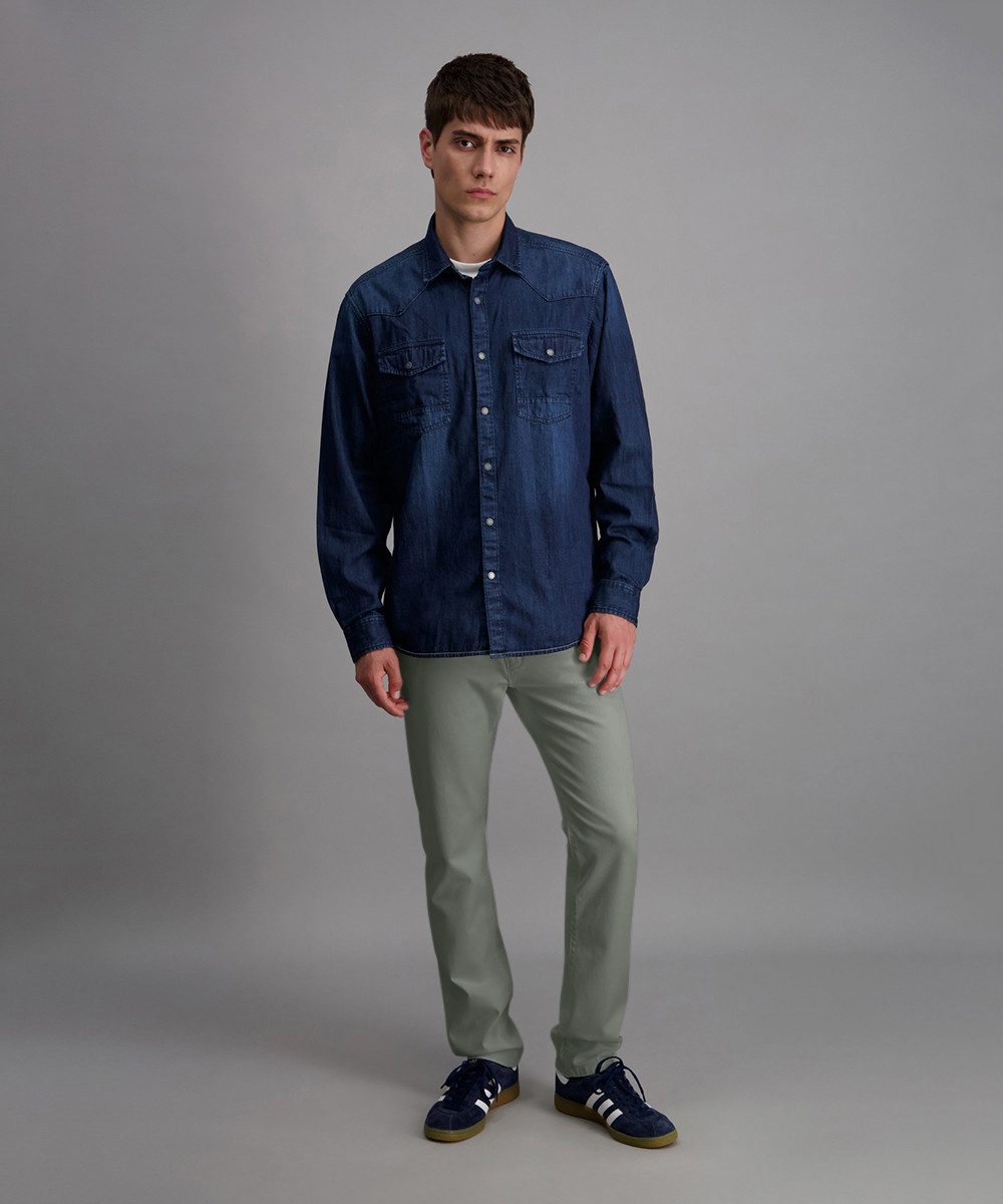 Pioneer Authentic Jeans Chinohose ERIC im Five-Pocket Style – Bild 4 von 5