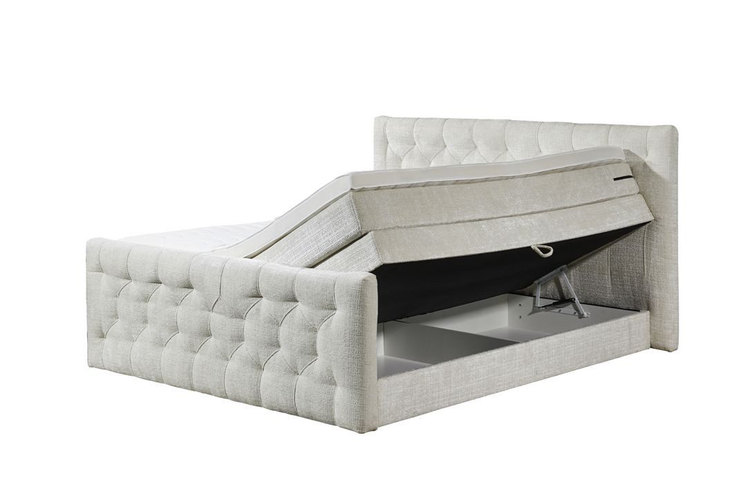 Black Red White Boxspringbett Boxspringbett ASIENTOS 8