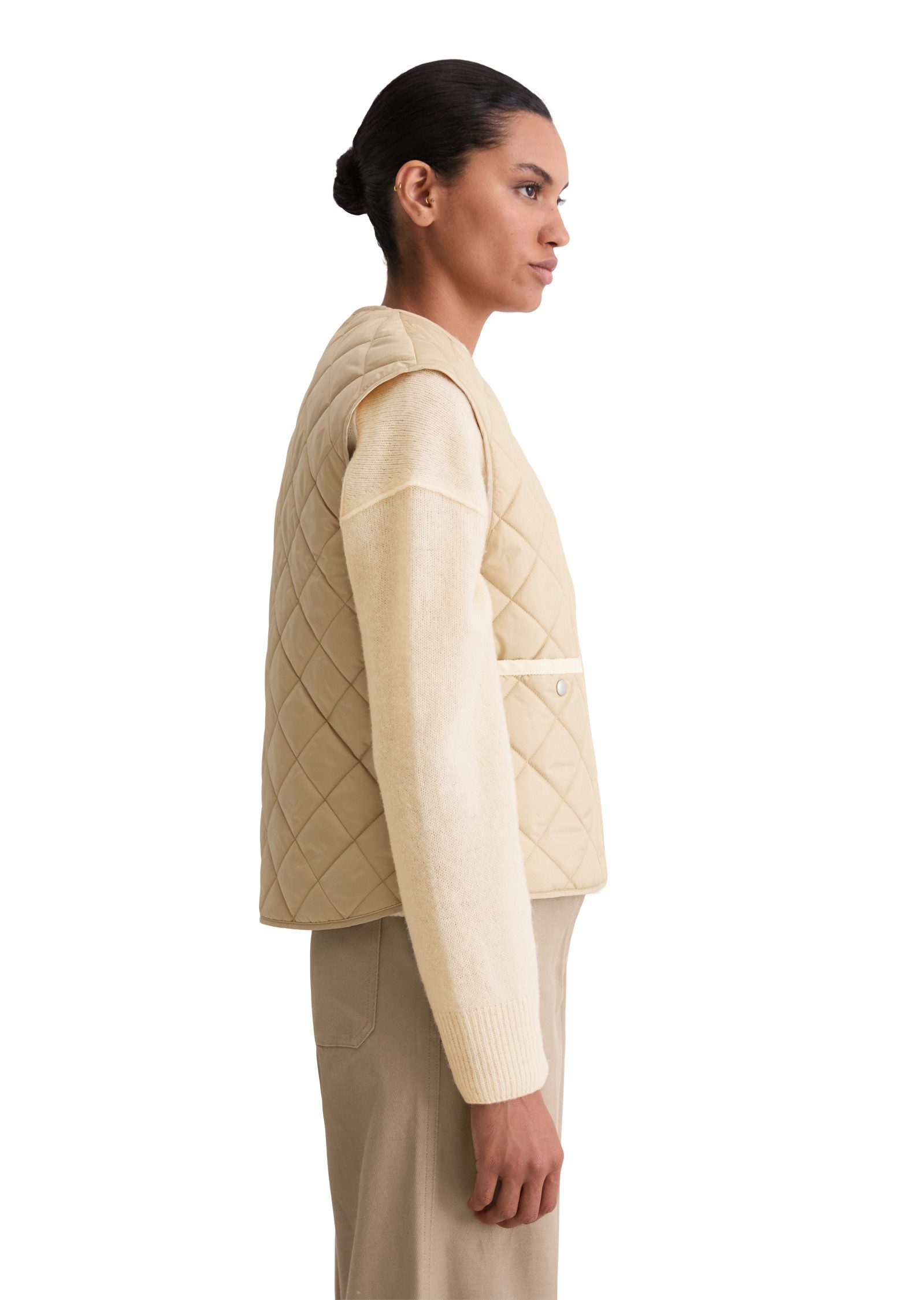Marc O'Polo Steppweste aus recyceltem Polyester