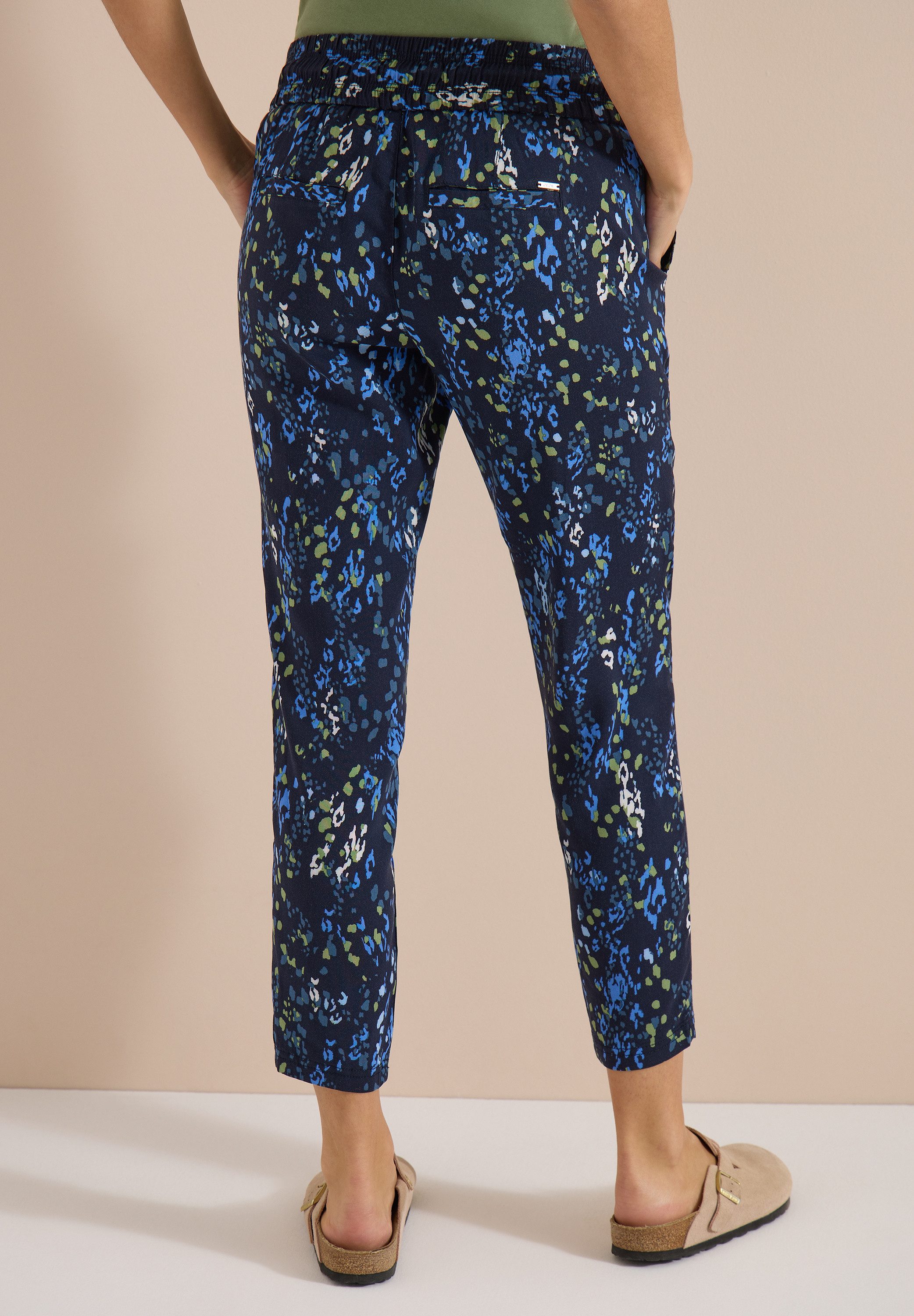 CECIL 7/8-Hose Style Chelsea Sommerhose, grafisches Muster, Elastikbund