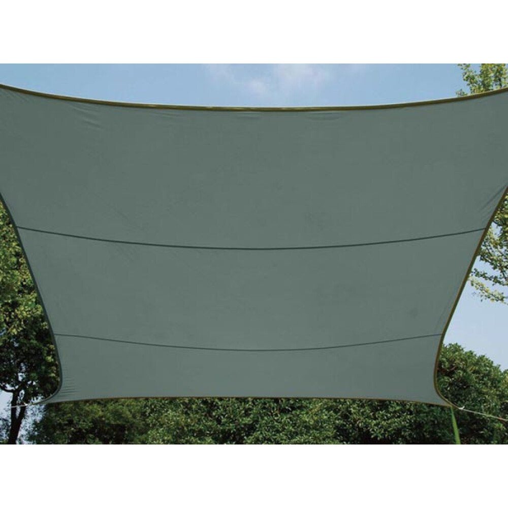 PEREL Sonnensegel Perel Sonnensegel, wasserabweisend, 5 x 5 m, 160 g/m², Polyester, Quad, (1-tlg)
