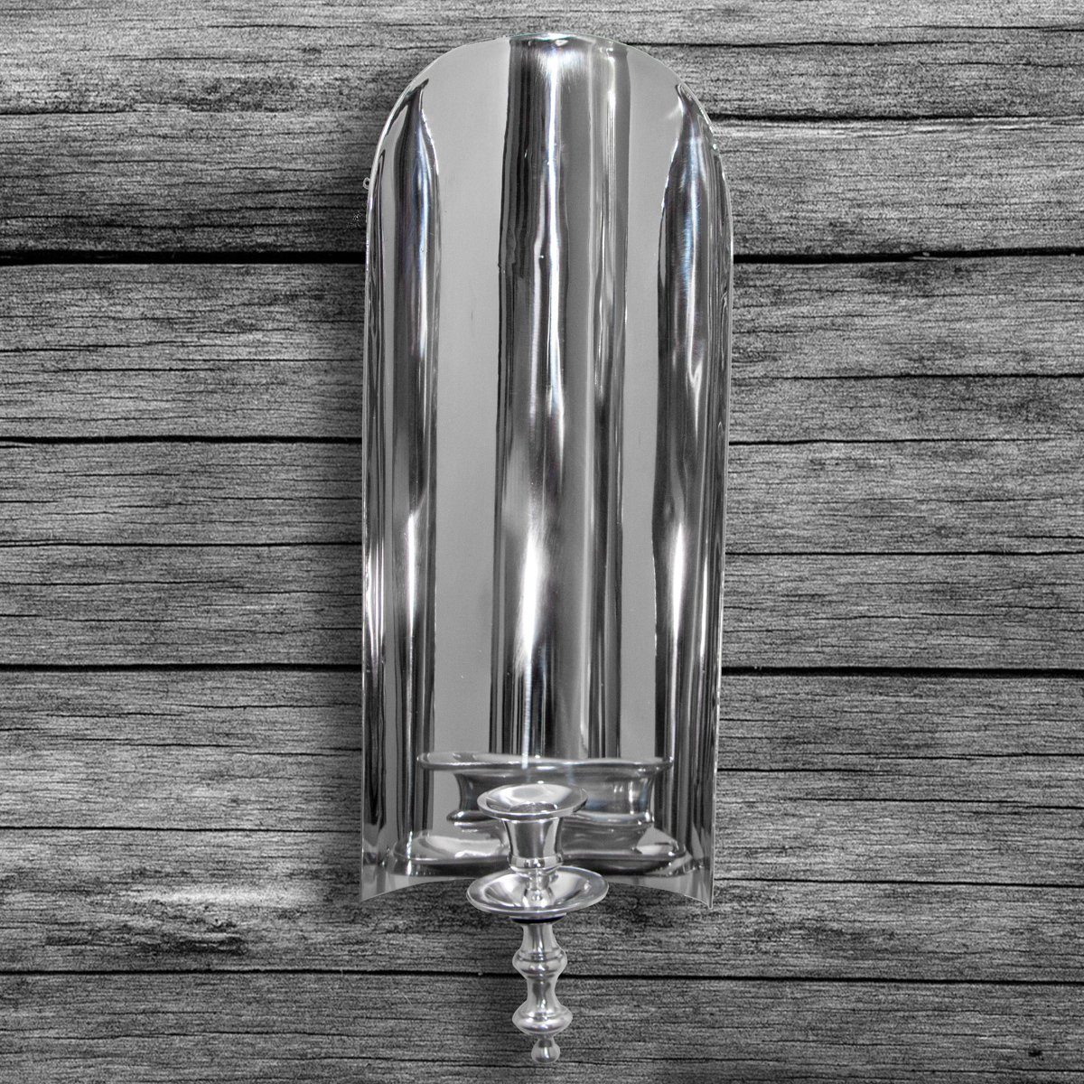Antikas Wanddekoobjekt Kerzenhalter, Aluminium, Wand, Wandblende günstig online kaufen
