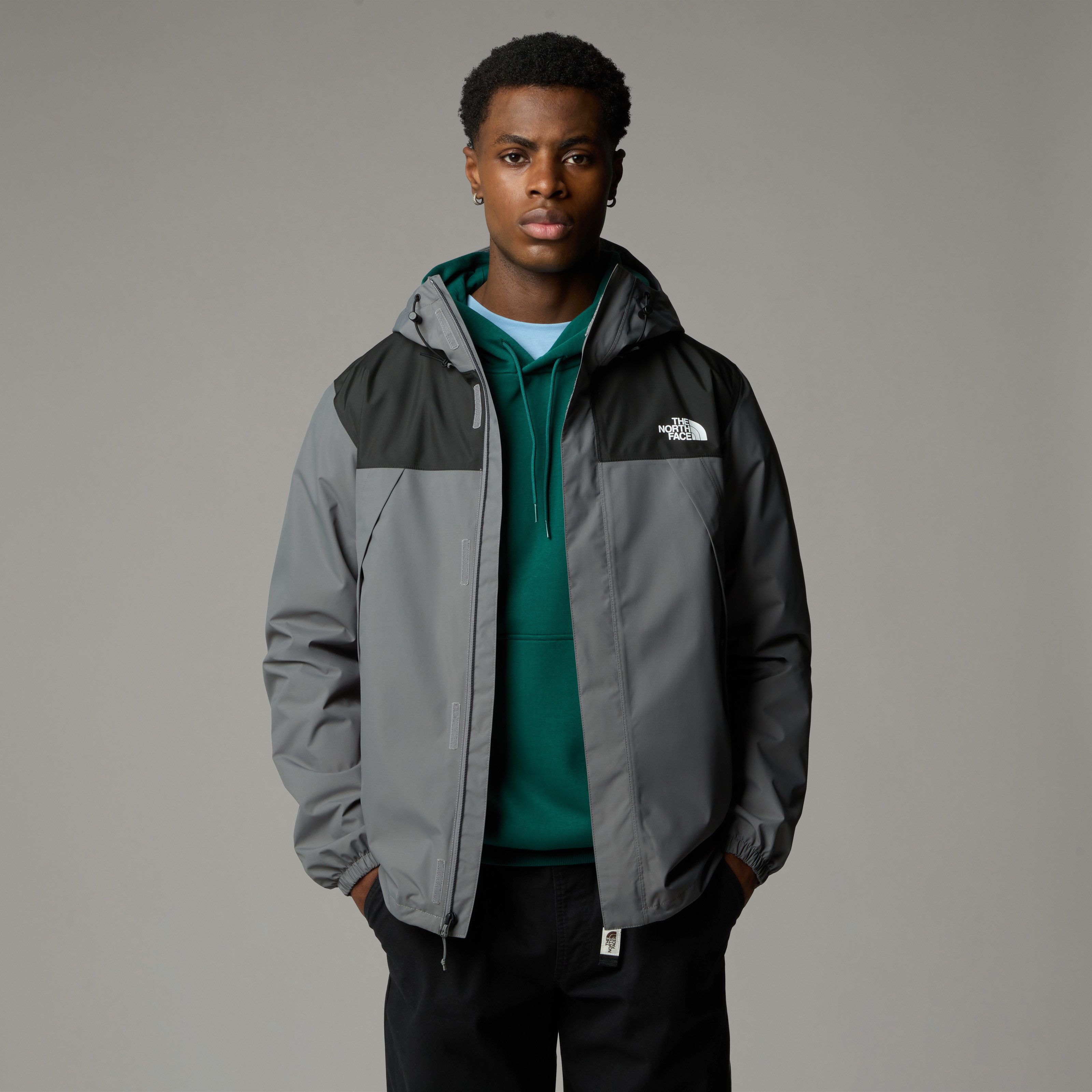 The North Face Funktionsjacke Antora mit Windschutzblende, winddicht, wasserdicht, atmungsaktiv – Bild 3 von 5
