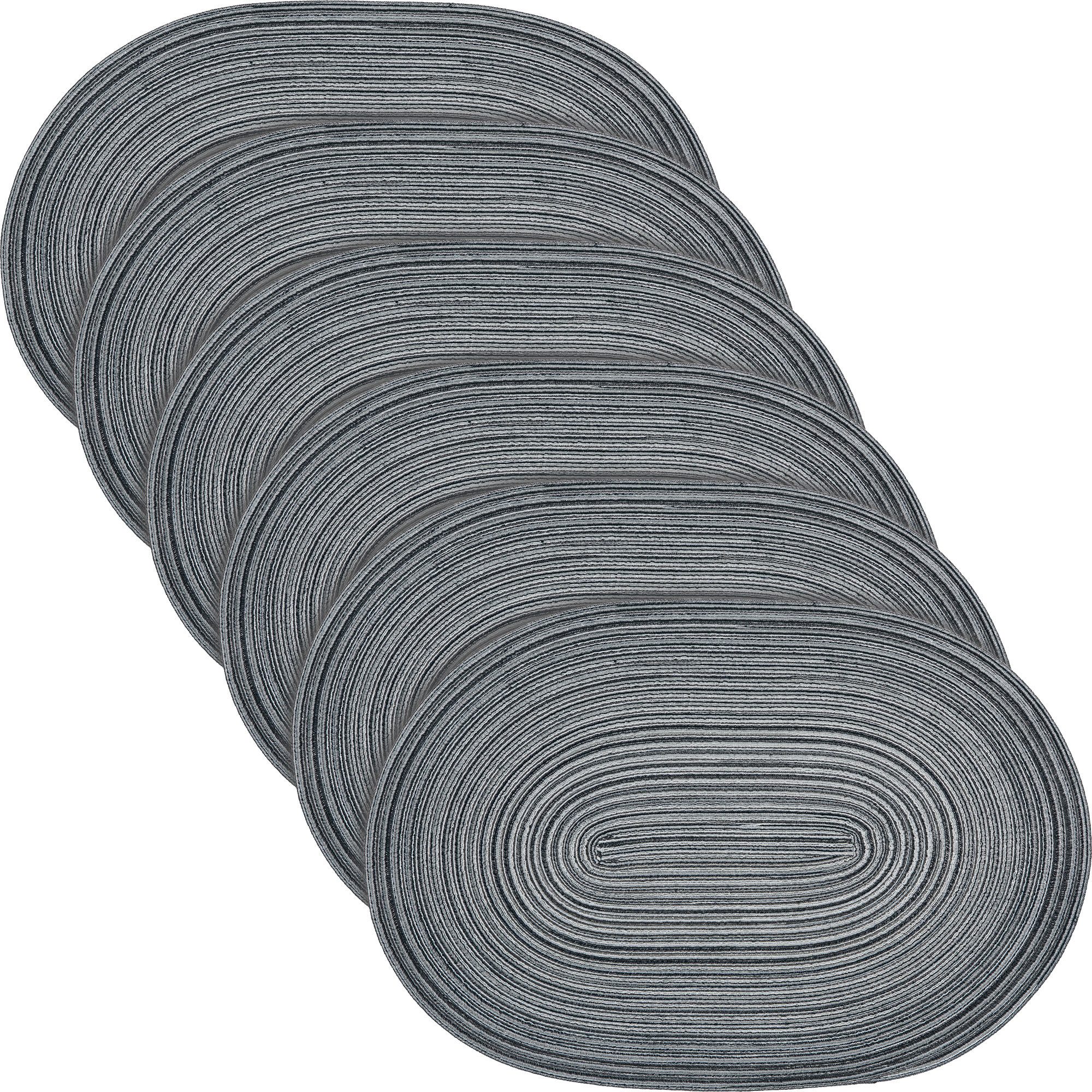 Erwin Müller Platzset Tischset "Silves" 6er-Pack, Uni günstig online kaufen