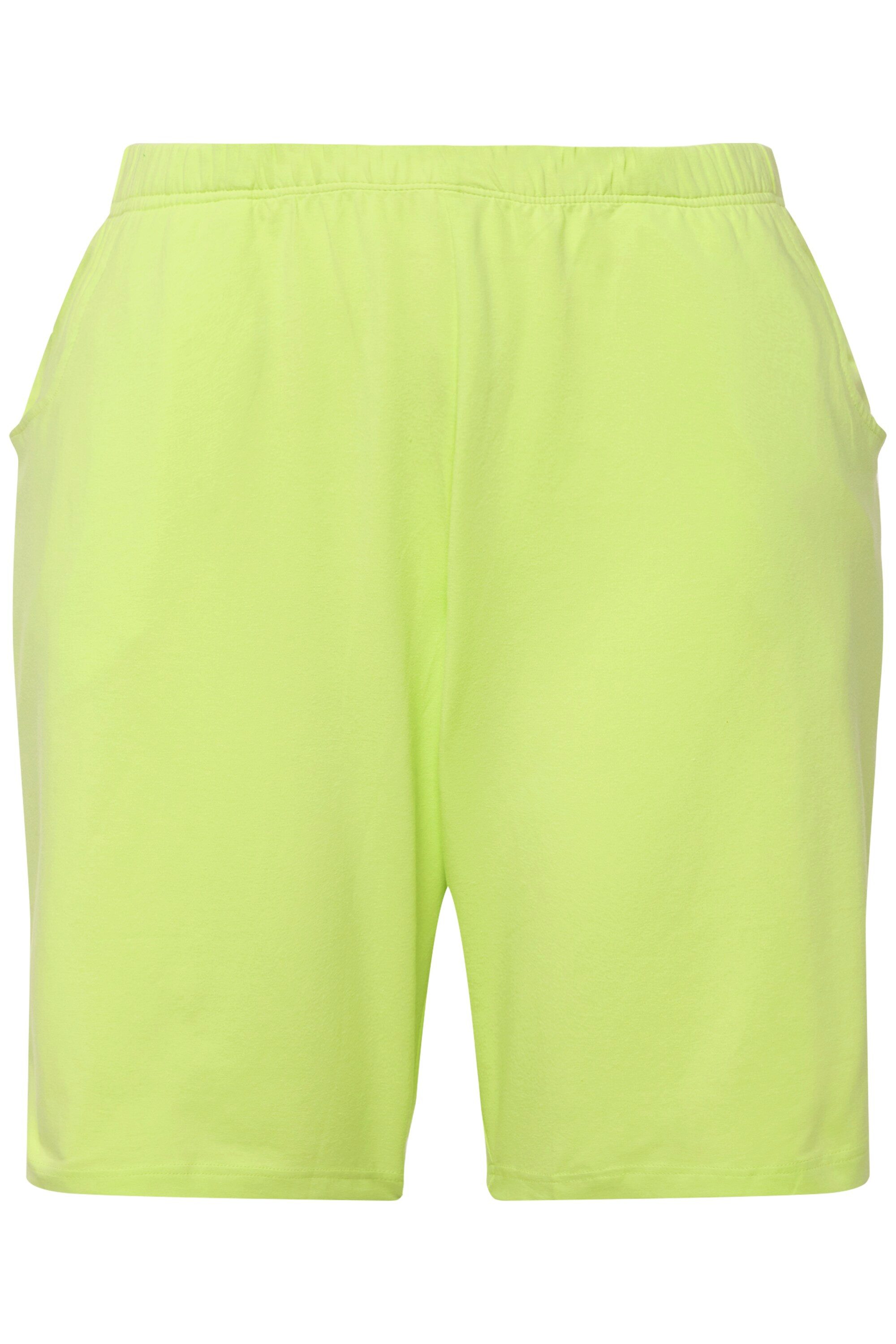 Ulla Popken Bermudas Jerseyshorts Taschen Elastikbund günstig online kaufen
