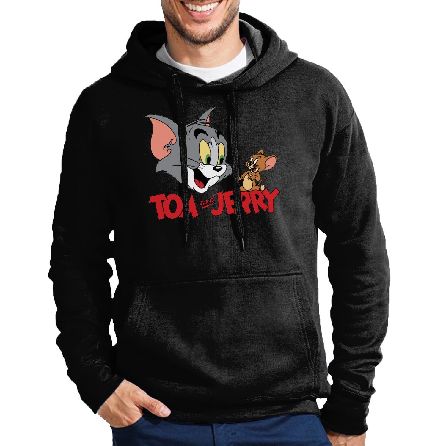 Blondie & Brownie Hoodie Herren Tom&Jerry Hoodie Mit Kapuze