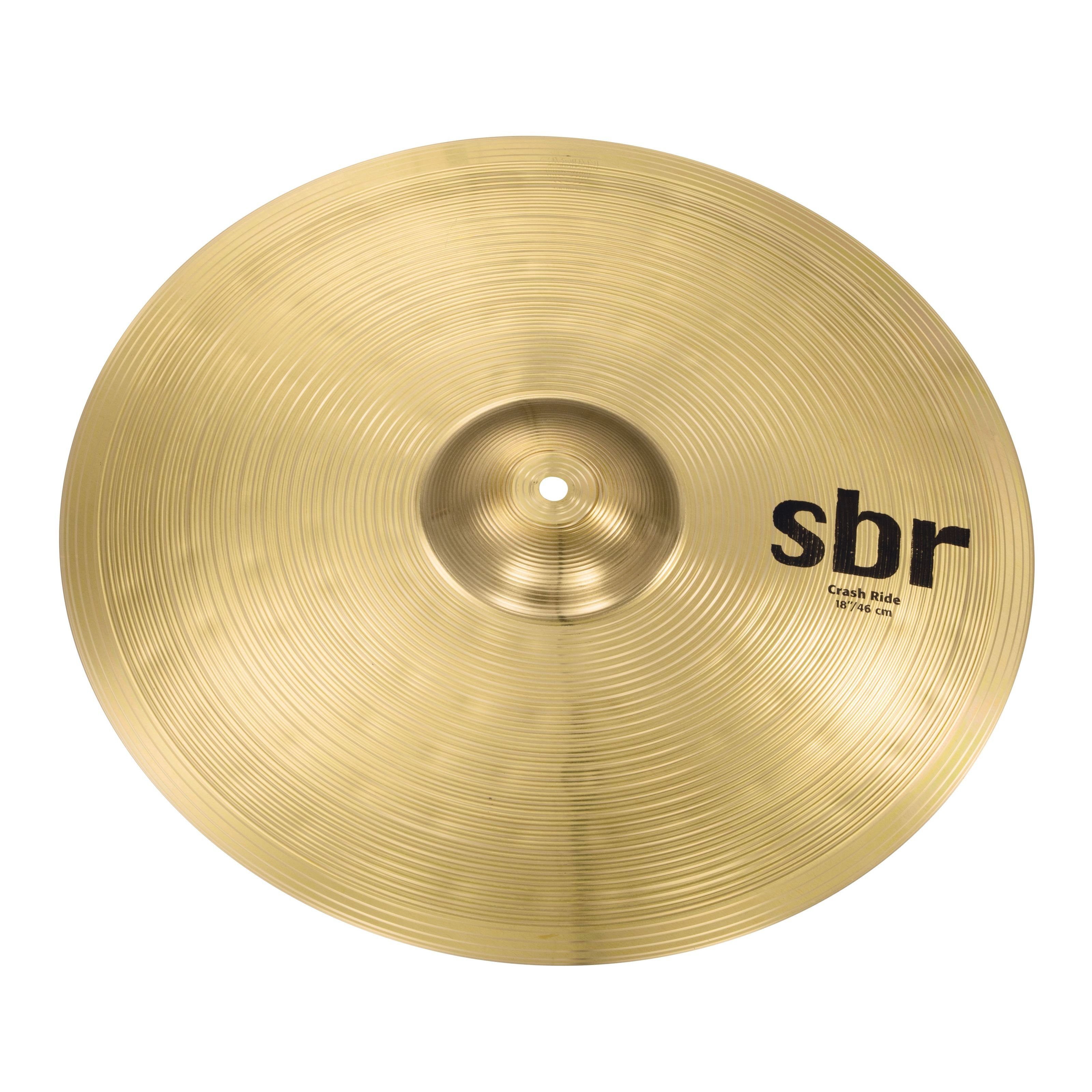 Sabian Becken,sbr Crash-Ride 18", Cymbals, Crash Ride Becken, sbr Crash-Ride 18" - Crash Ride Becken