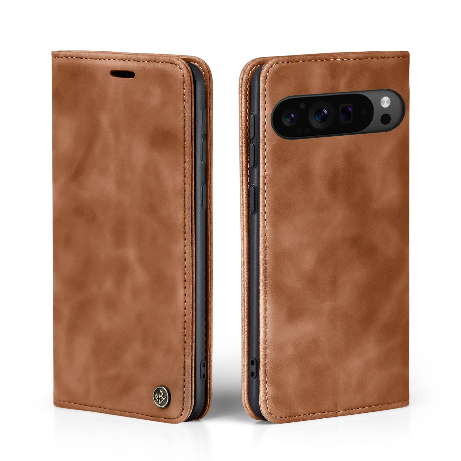 Tec-Expert Handyhülle Tasche Hülle für Google Pixel 9 Pro XL 6.8 Zoll, 6.8, Cover Klapphülle Case mit Kartenfach Fliphülle aufstellbar