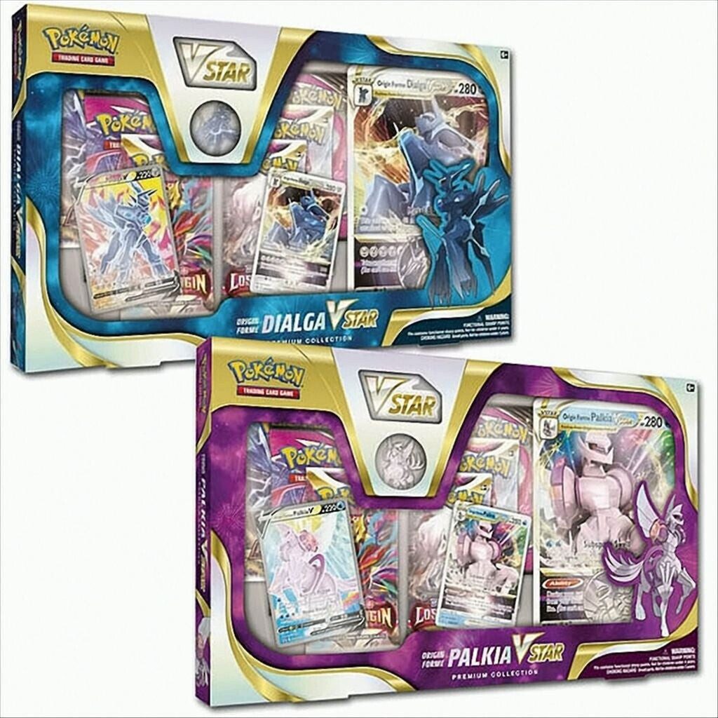 The Pokémon Company International Spiel Pokémon VSTAR Premium Kollektion – 1 von 2 Designs, zufällig