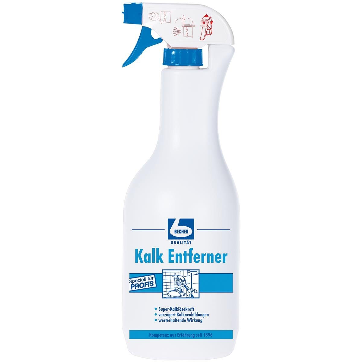Sprühflasche Becher 1 Liter Entferner Badreiniger Dr. Dr. Kalk Becher
