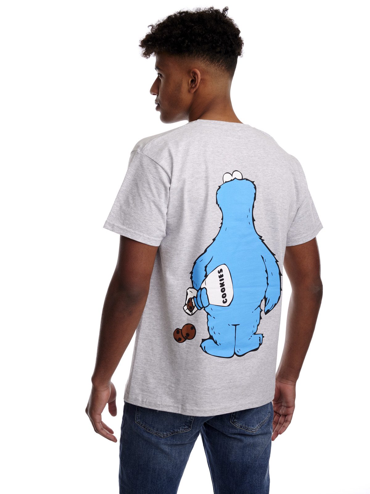 Sesamstrasse T-Shirt Cookie Thief günstig online kaufen
