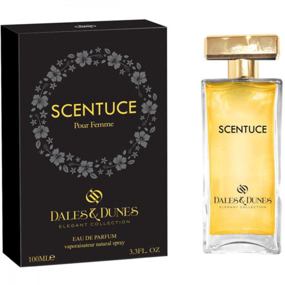 Dales & Dunes Eau de Parfum SCENTUCE - Damen Parfüm - blumig, frische  Noten, - 100ml - Duftzwilling / Dupe Sale