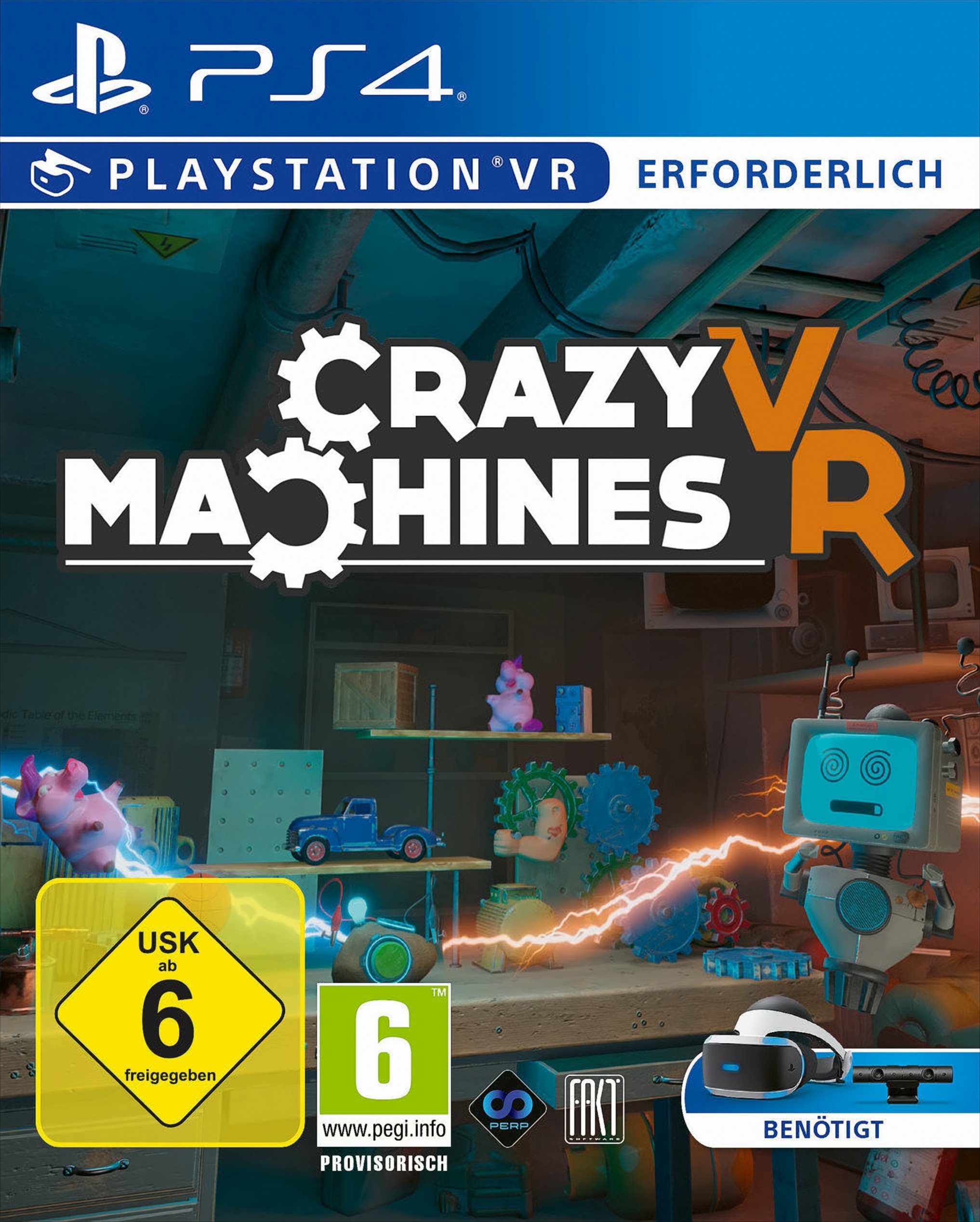 VR Crazy Machines PS-4 Playstation 4