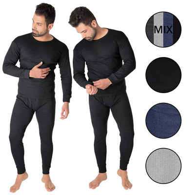 Black Snake Thermounterhemd »cushy« (Set, 2-St., Hemd + Hose) Thermounterwäsche Set 2x Unterhemd + Unterhose