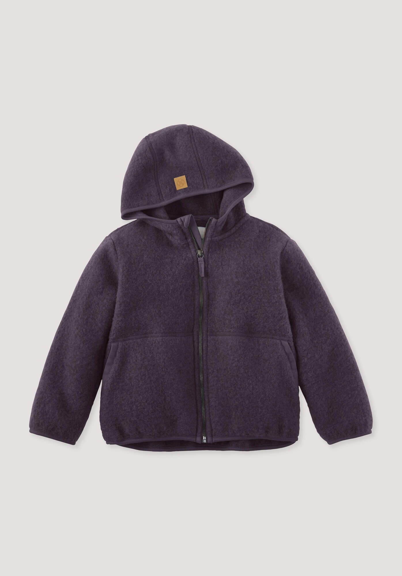 Hessnatur Fleecejacke aus reiner Bio-Merinowolle (1-St)