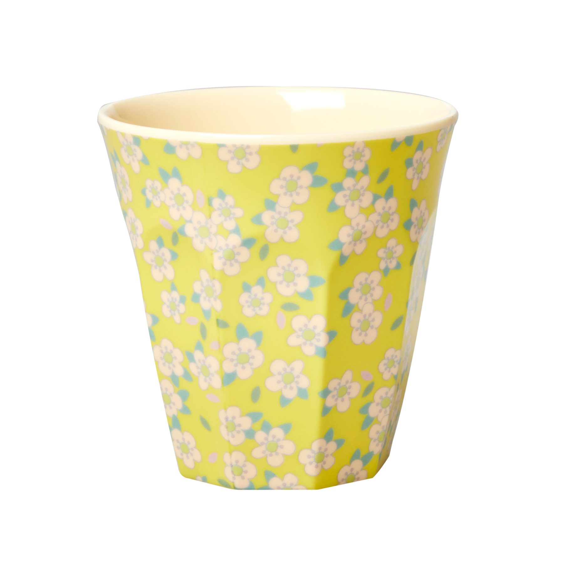 rice Becher Rice Melamin Becher Medium 3er Set - Blumenmuster, 3-tlg., Melamin