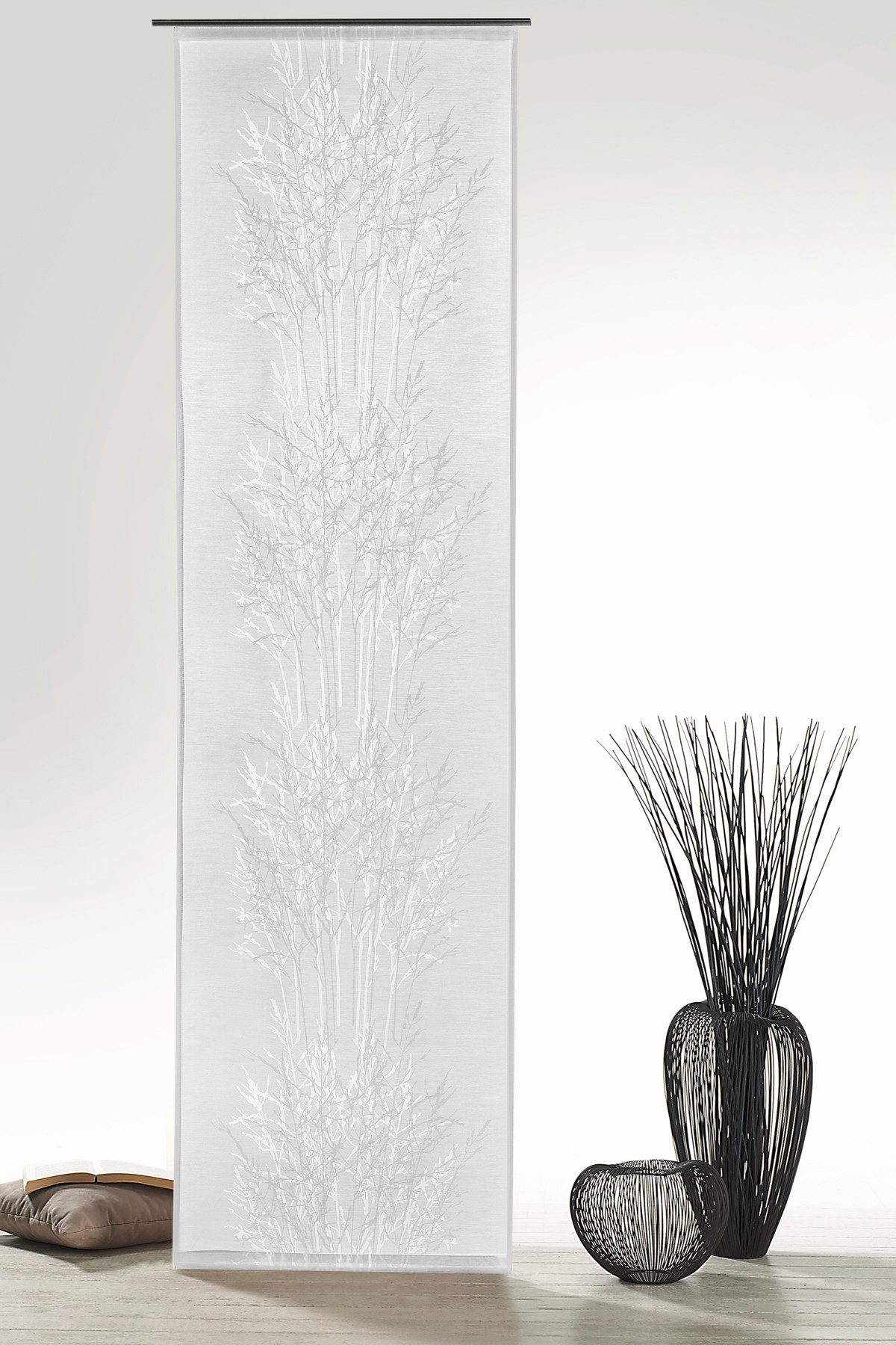 heimtexland Schiebegardine Flächenvorhang Natural Living Gardine Batist-Opt günstig online kaufen