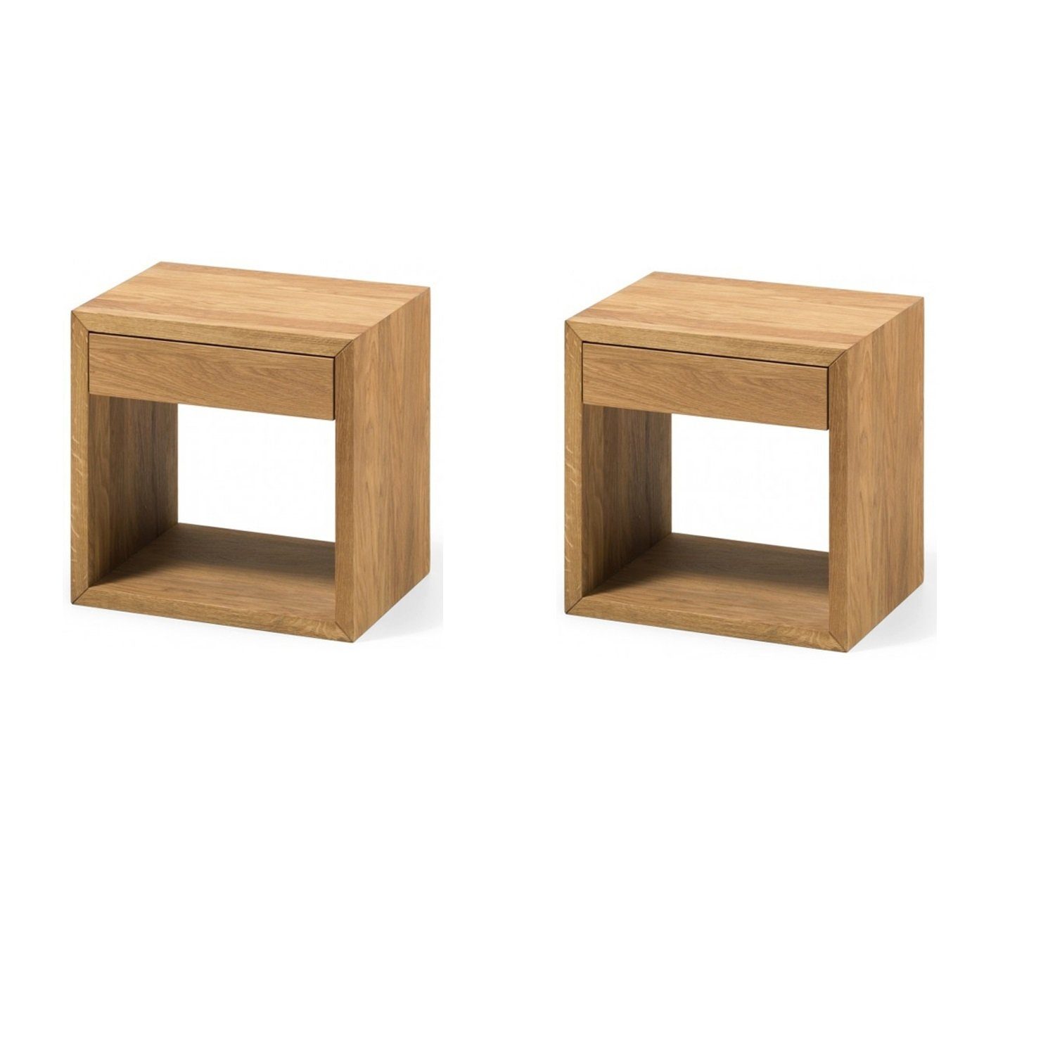 Woodek Design Nachttisch 2er-Set Würfel HUGO, günstig online kaufen