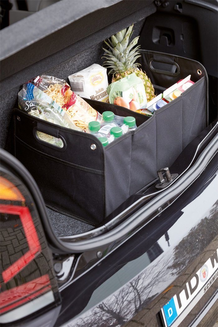 CR Lights Auto-Rückenlehnentasche Auto Faltbox Einkaufstasche Kofferraum-Organizer Kofferraumtasche